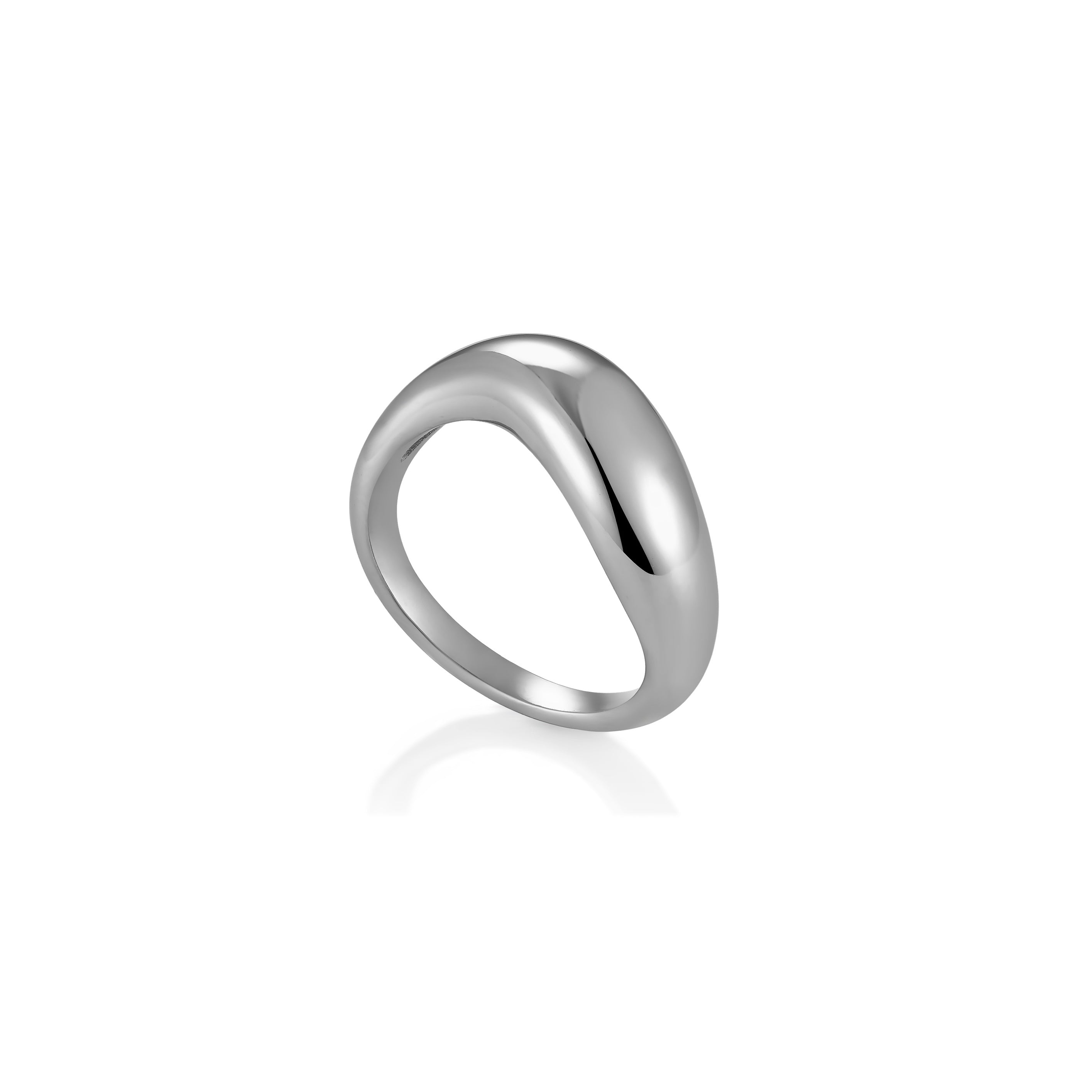 V-Platinum Ring - Oola