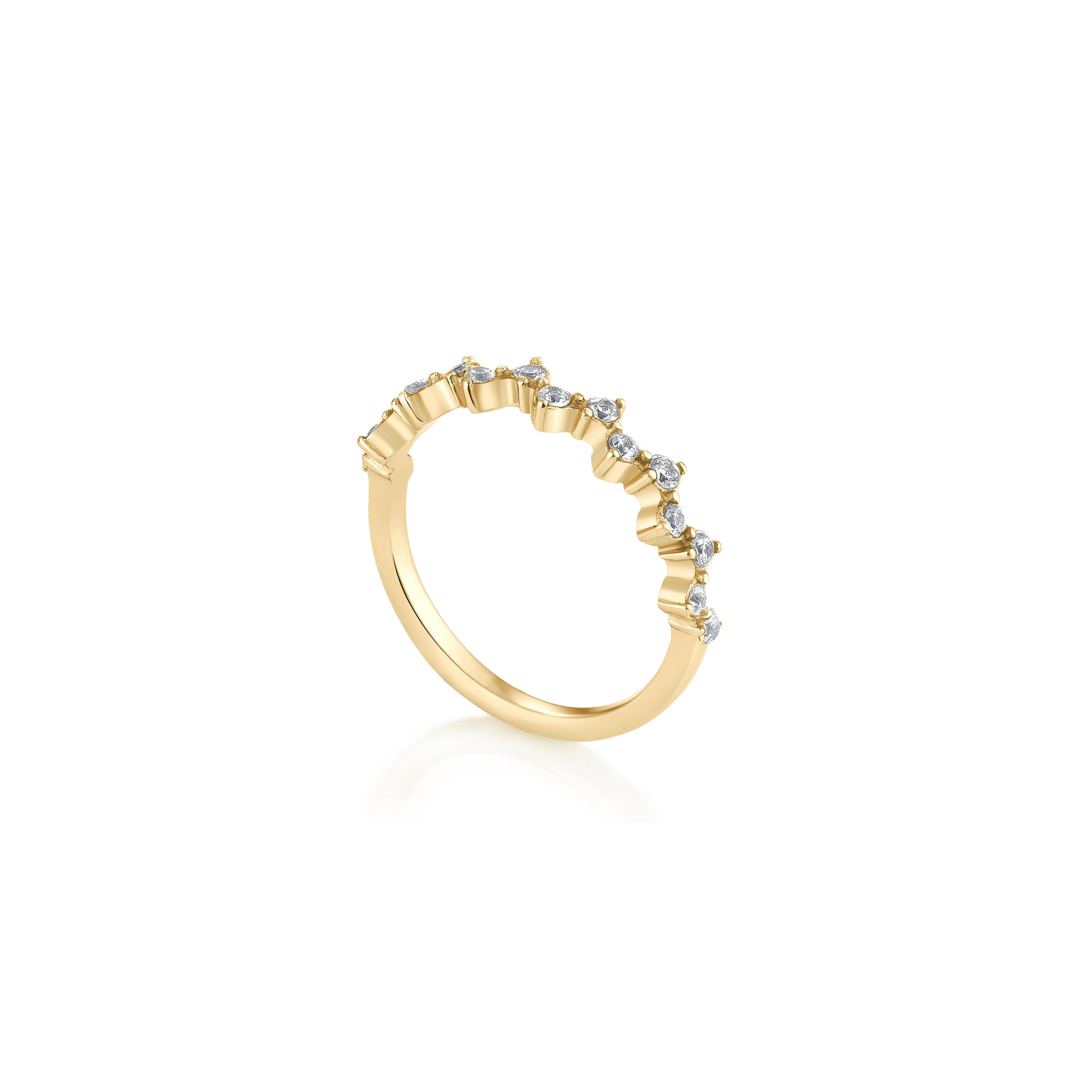 14kt V-Gold Ring - Jag