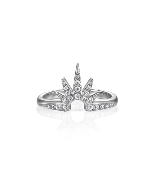 V-Platinum Ring - Sola