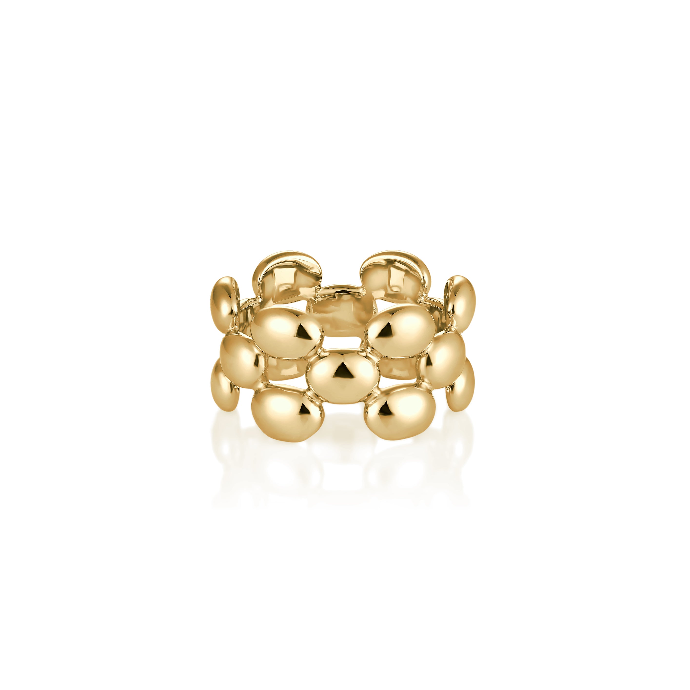 14kt V-Gold Ring - Scale