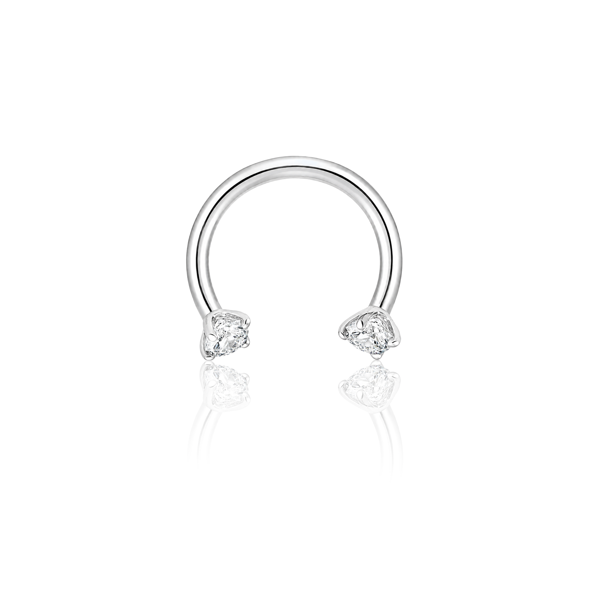 Prong Horseshoe Ring