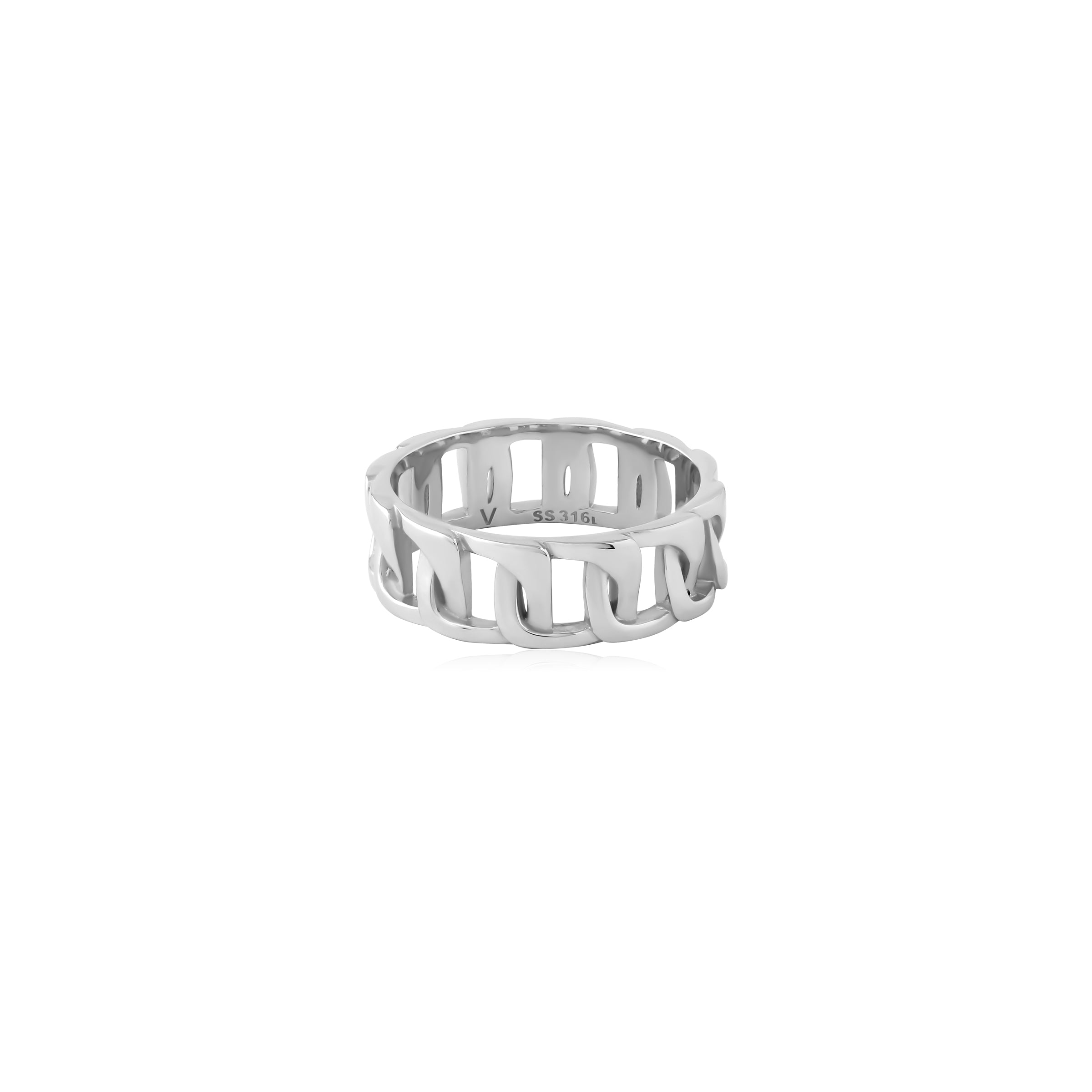 Steel Ring - Cuban