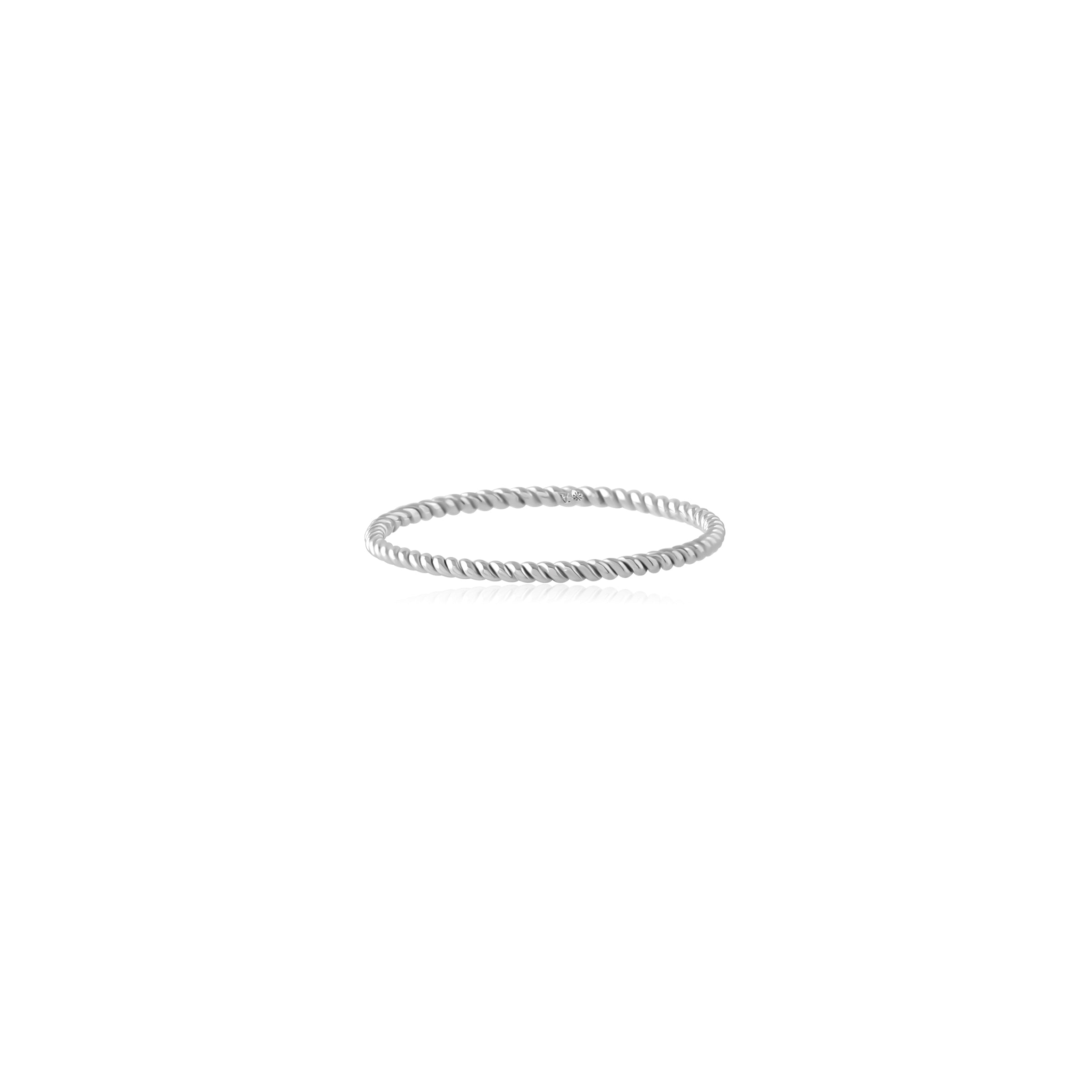 Rope - Sterling Silver Ring