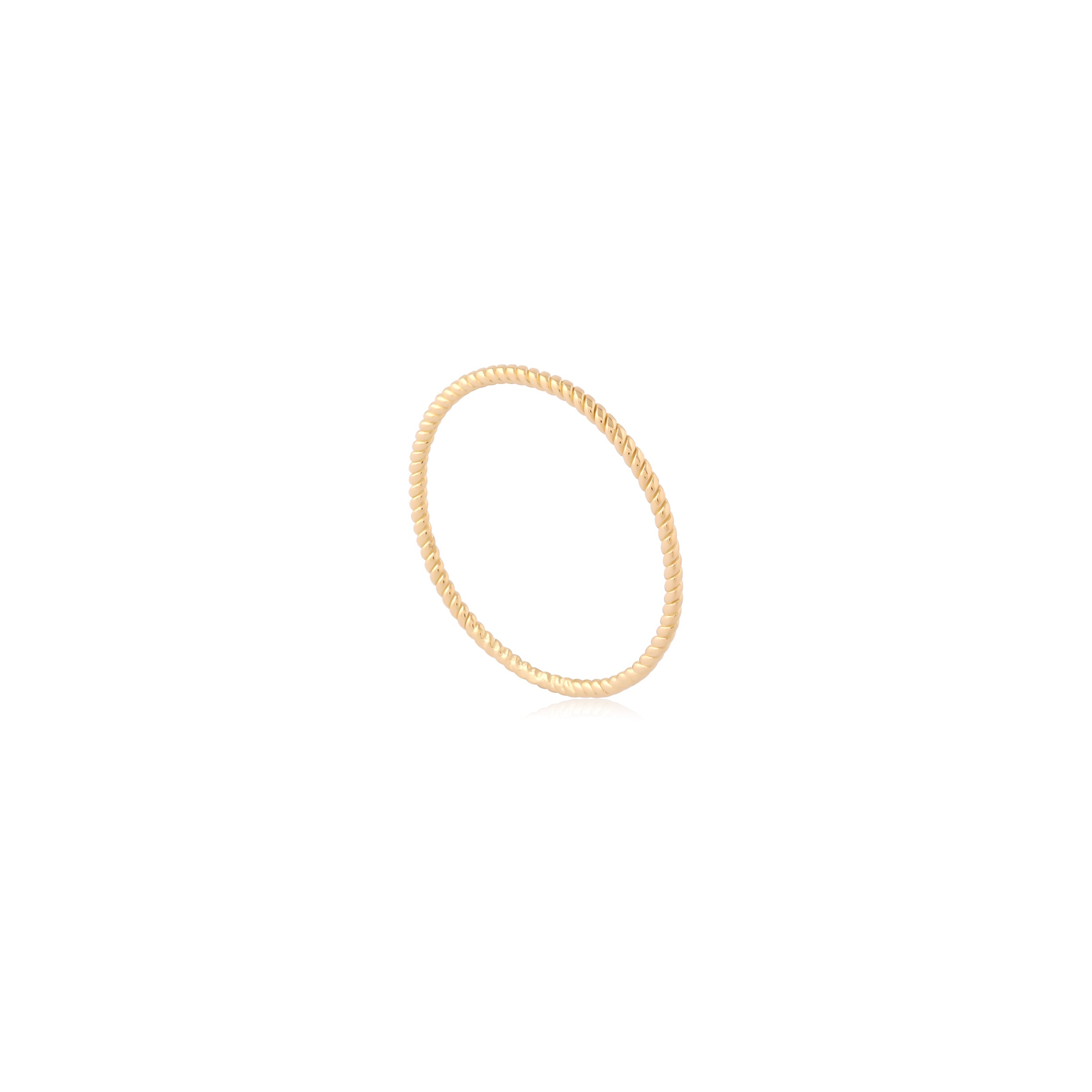 Rope - 14kt Gold Vermeil Ring