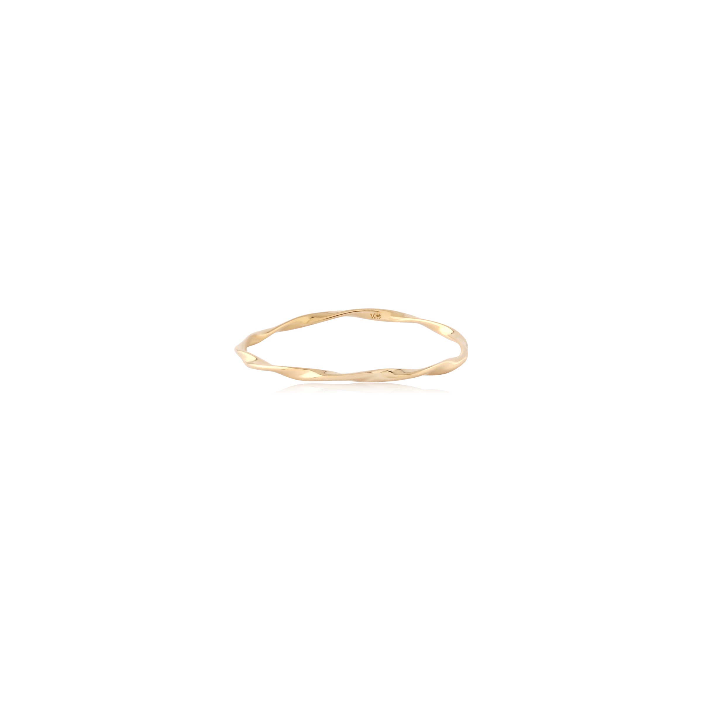 Tidelet - 14kt Gold Vermeil Ring