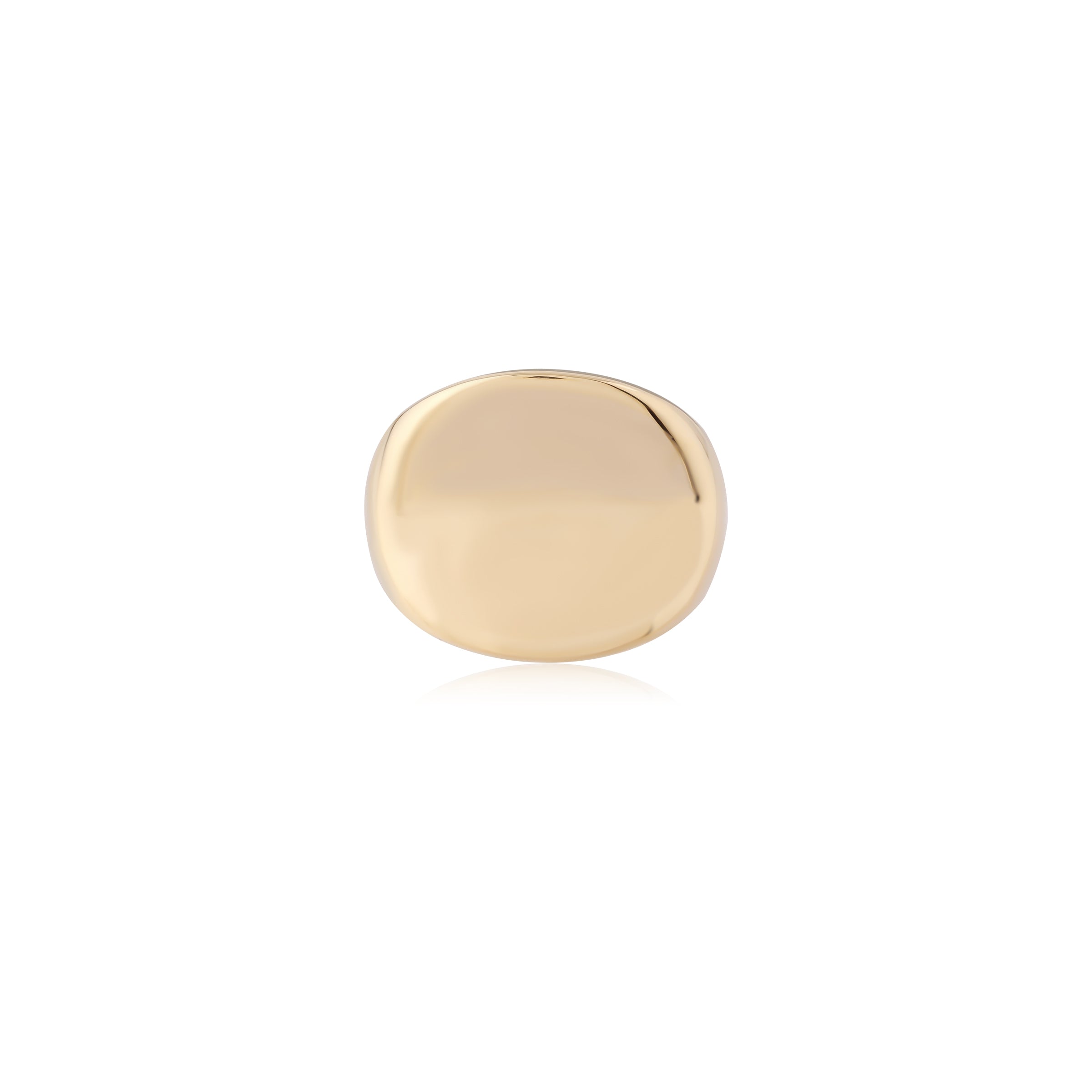 18k V-Gold Ring - Dome