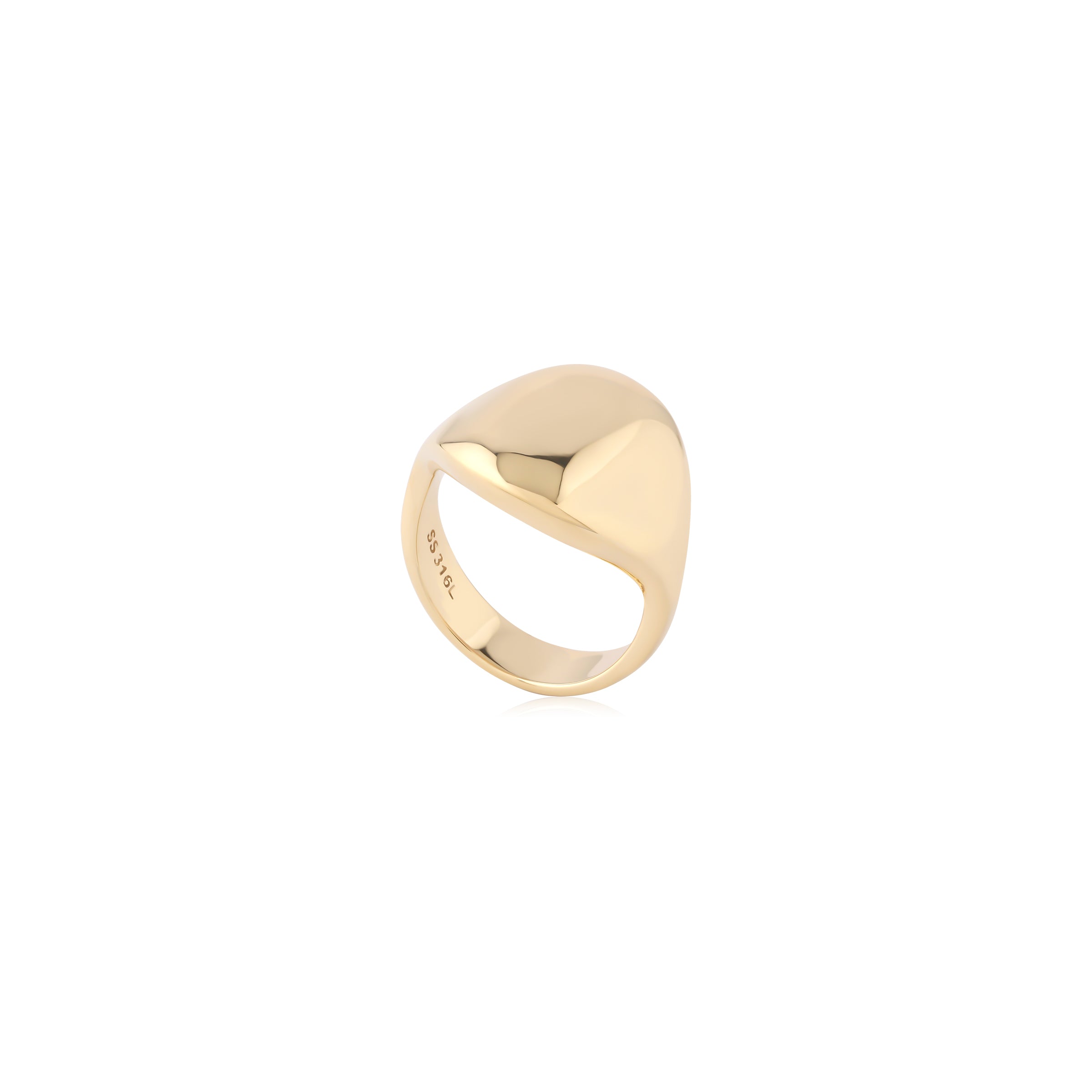 18k V-Gold Ring - Noble