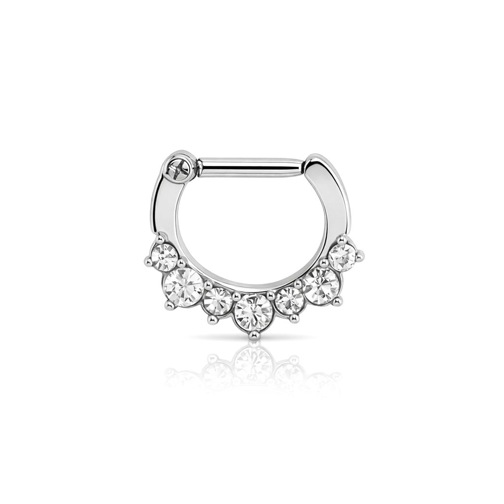 Jewelled Hinged Ring