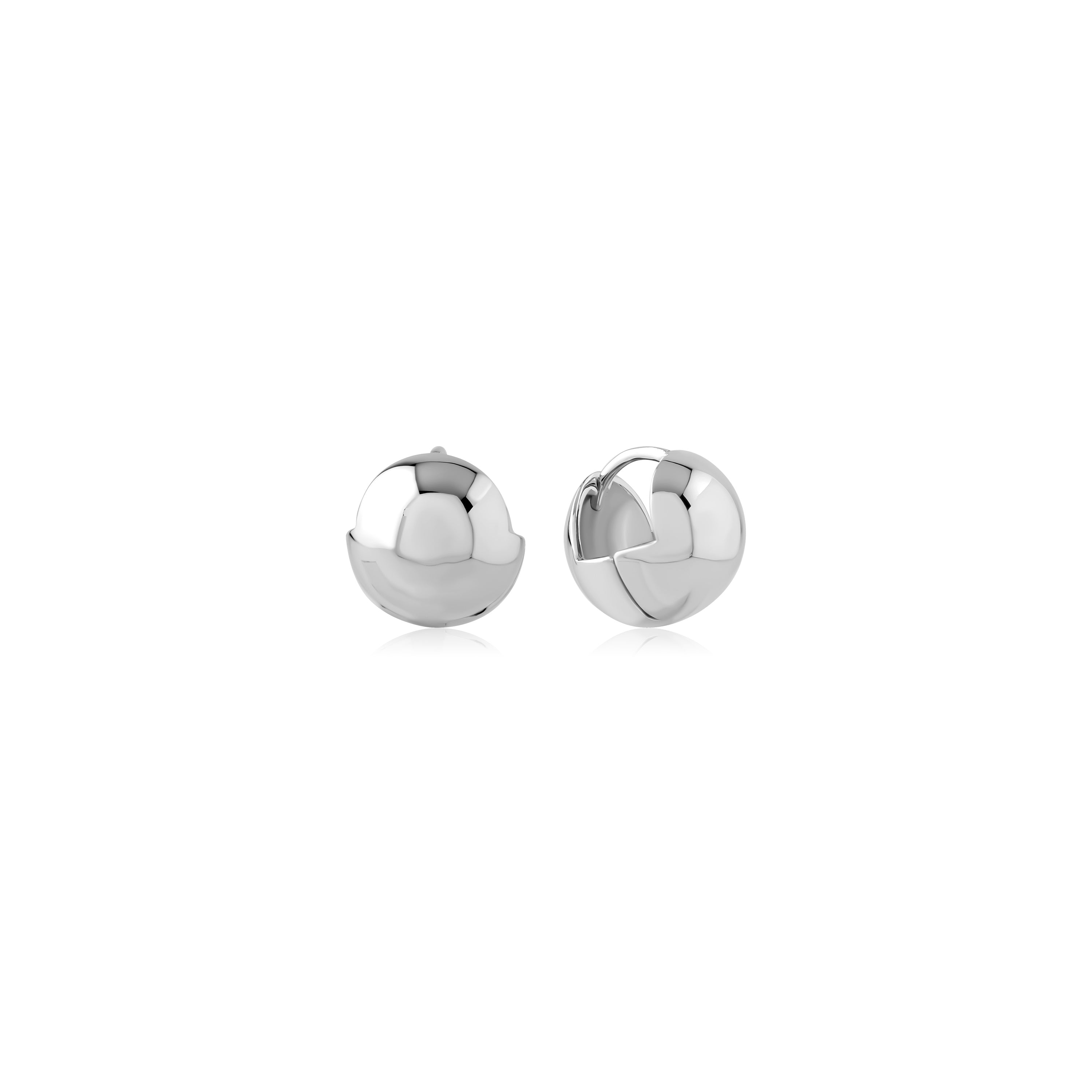 Sphere - Sterling Silver Earrings