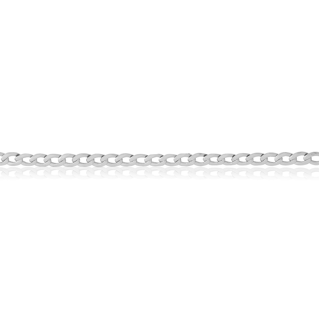 Sterling Silver Soldered Chain - Cuban