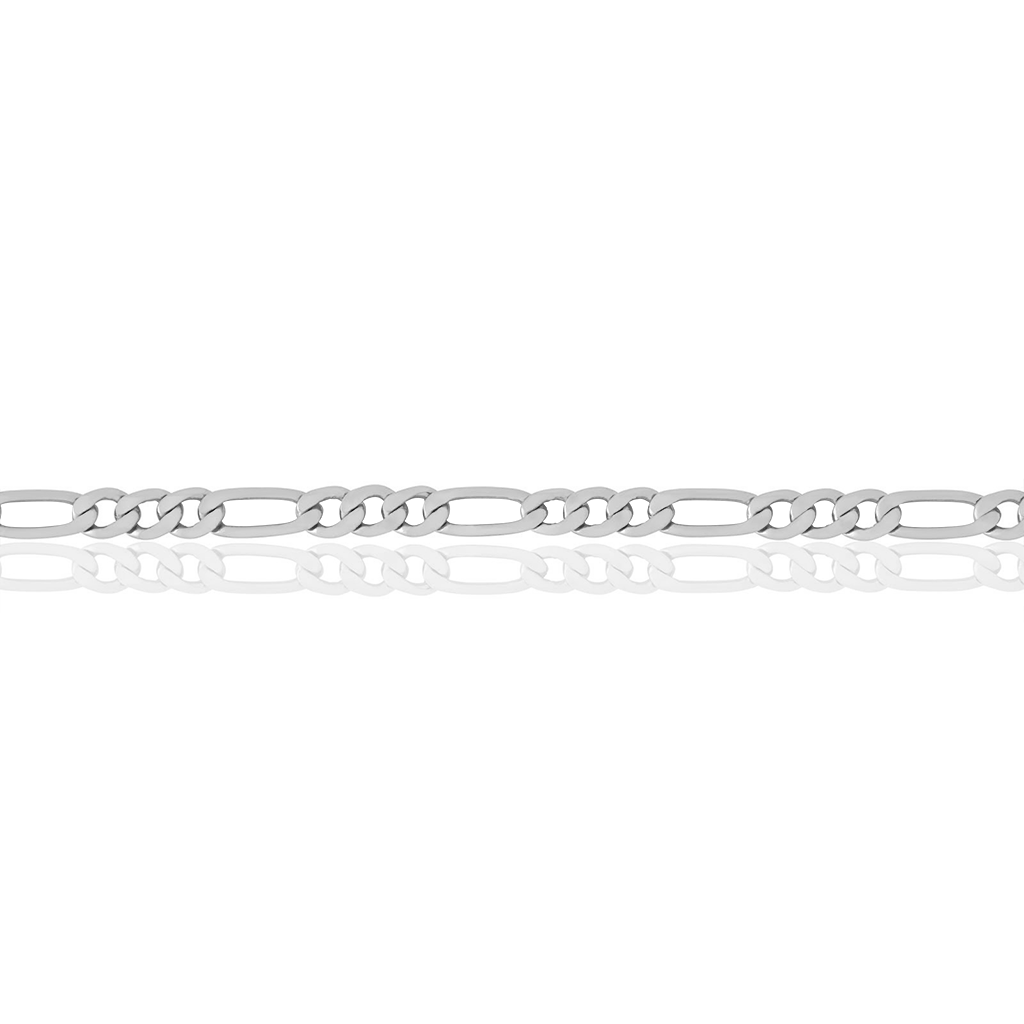Sterling Silver Soldered Chain - Figaro Mini