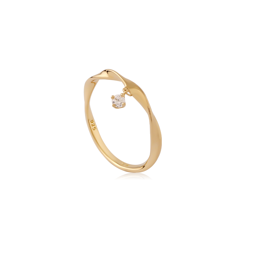 Swinglet - 14kt Gold Vermeil Ring