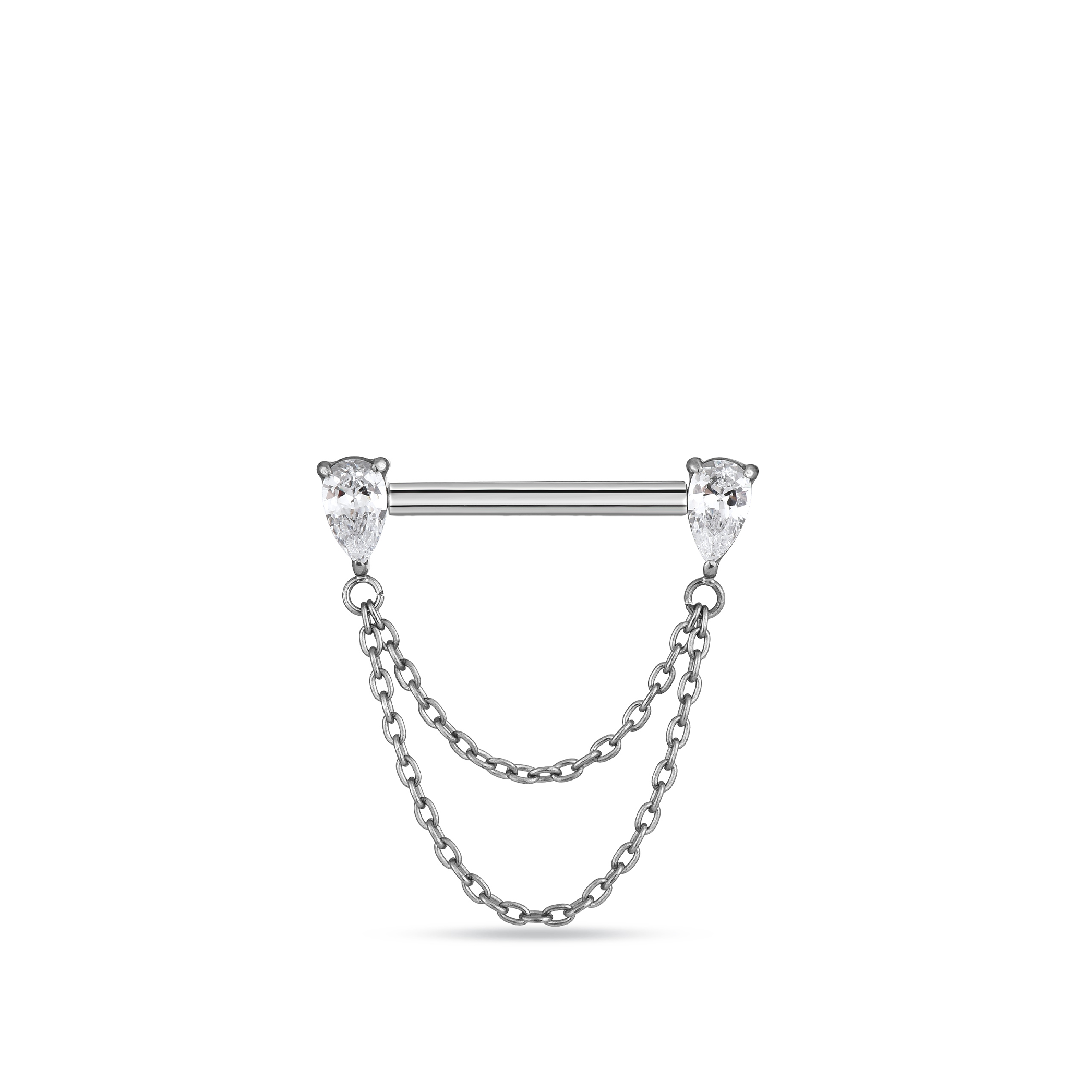 Tear Chain Nipple Bar