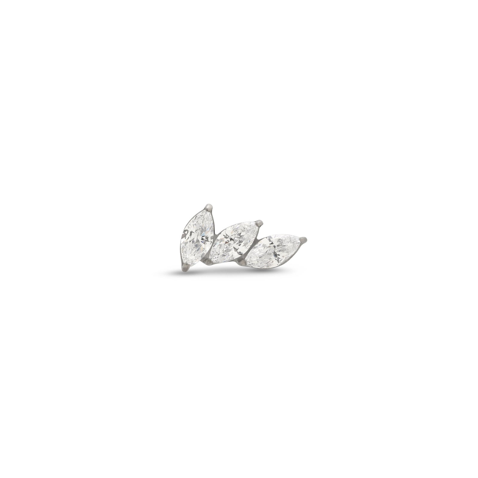 Trio Marquise Clear Crystal Flatback
