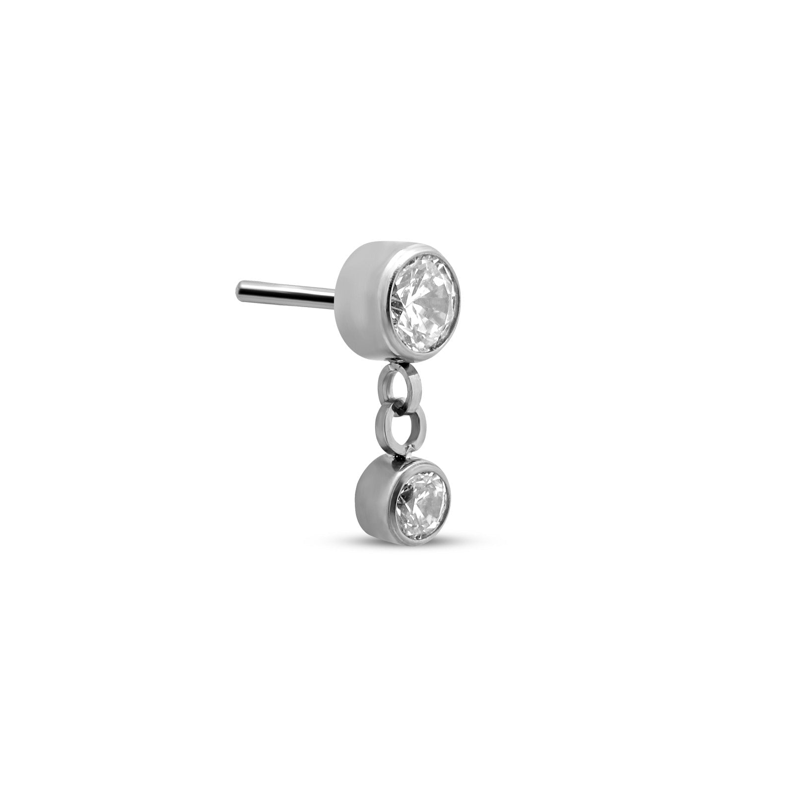 Jewelled Dangle Crystal Flatback