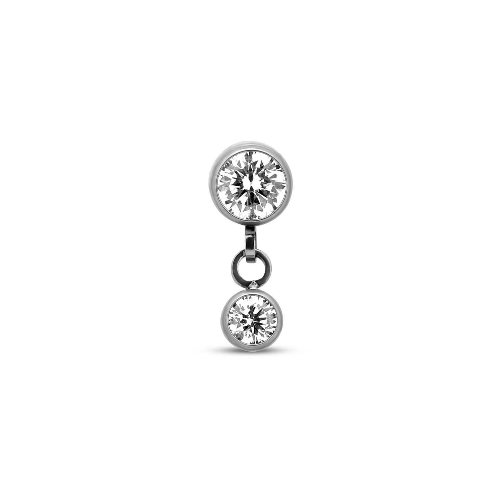 Jewelled Dangle Crystal Flatback