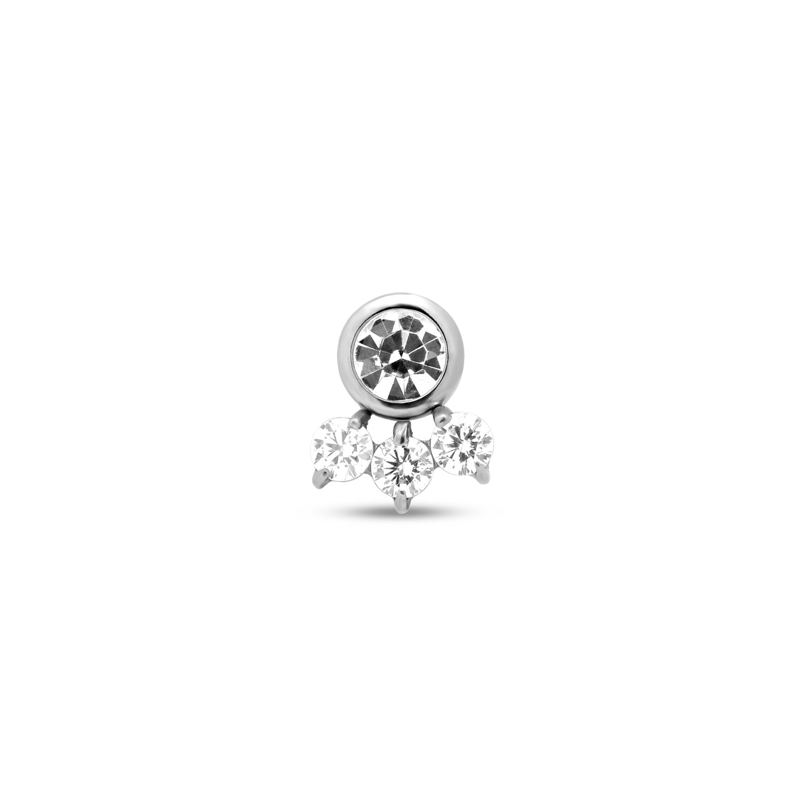 Tia Jewelled Cluster Flatback