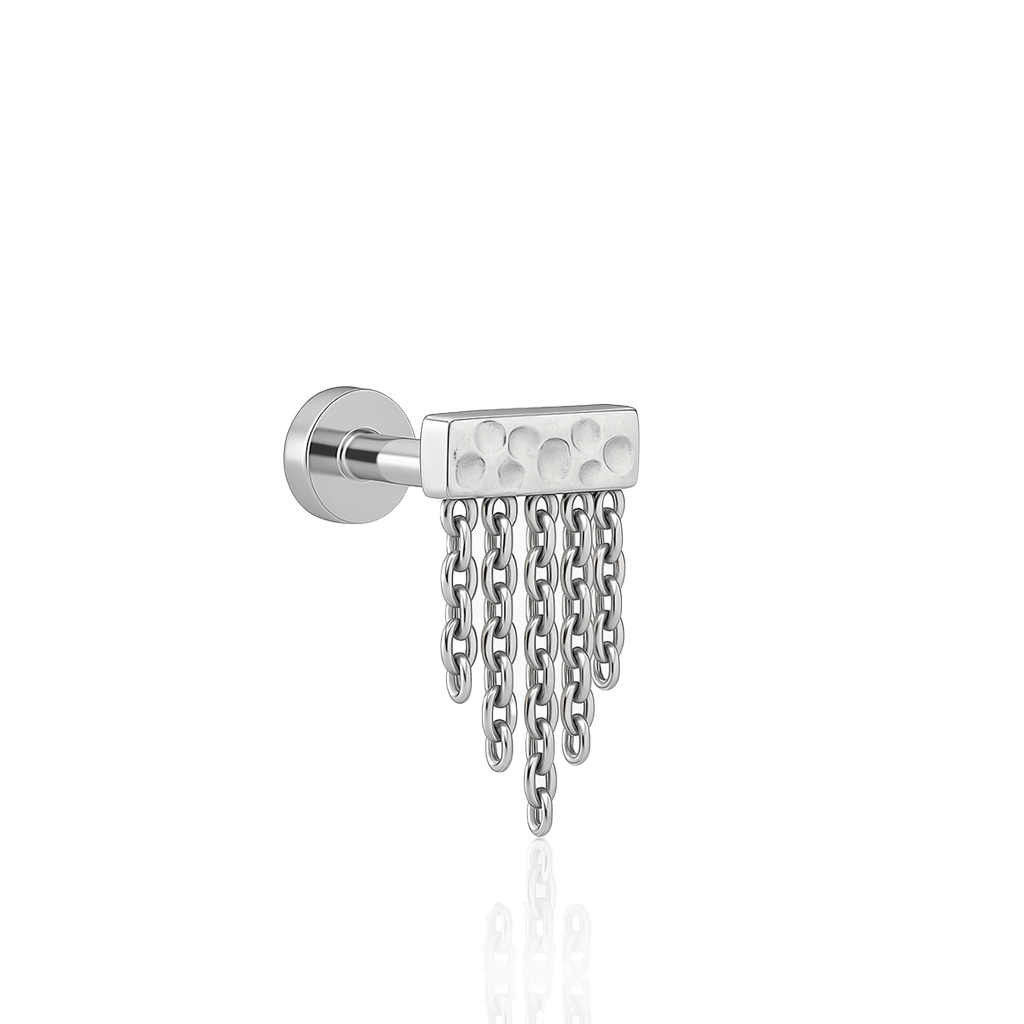 Tribal Bar With Chains Flatback