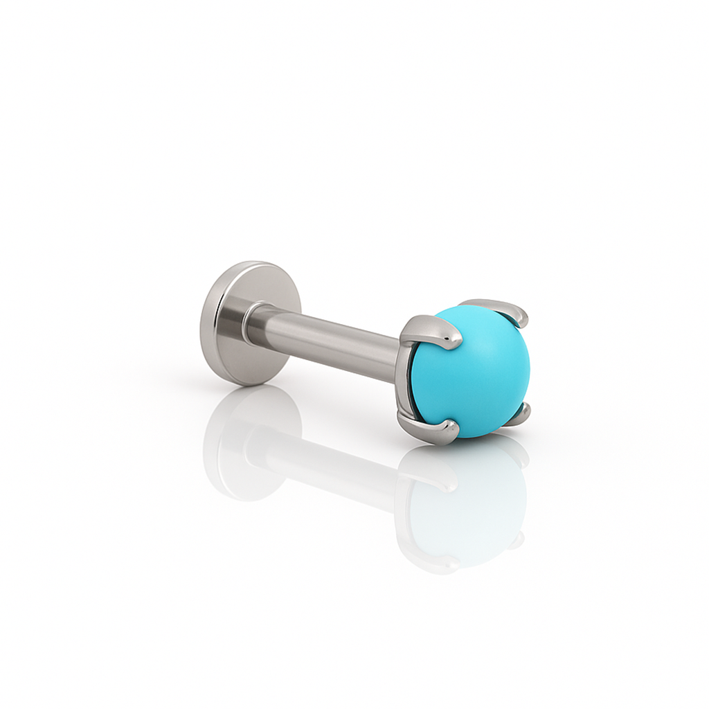 Prong Set Turquoise flatback