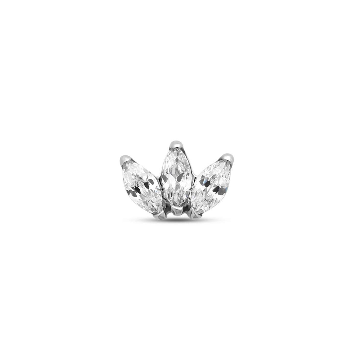 Jewelled Marquise Flatback