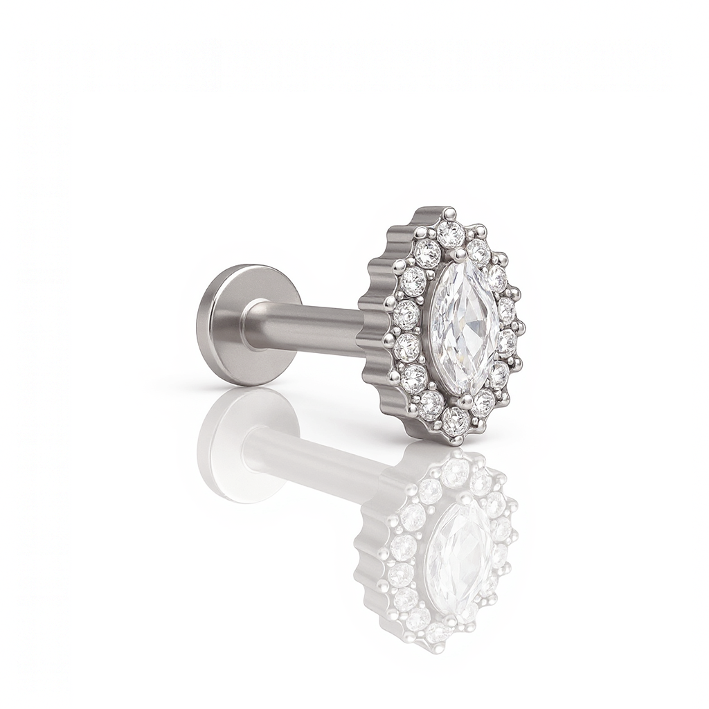 Marquise Flower Flatback