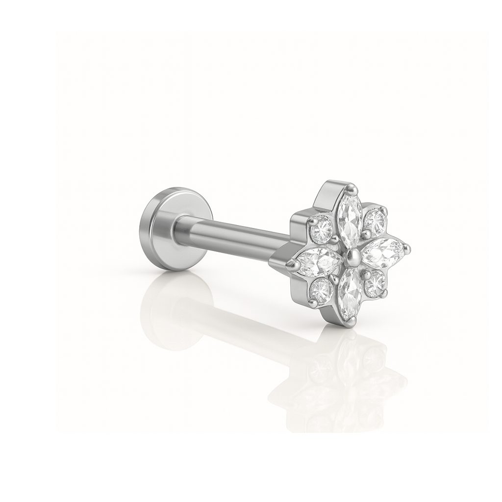 Jewelled Ovate Flower Flatback