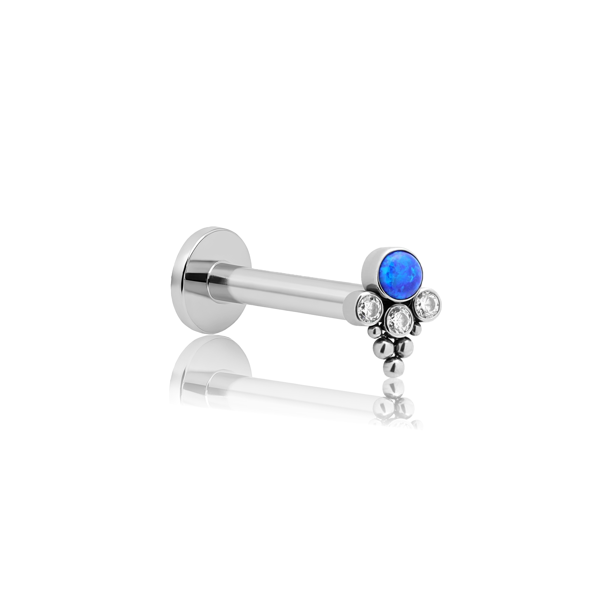 4 Jewel Arrow Cluster Crystals And Opal Flatback