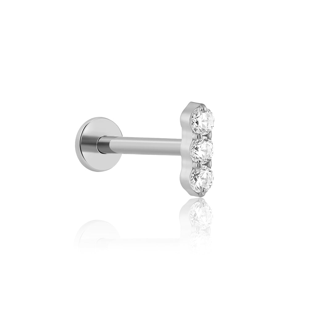 Tri Crystal Line Flatback
