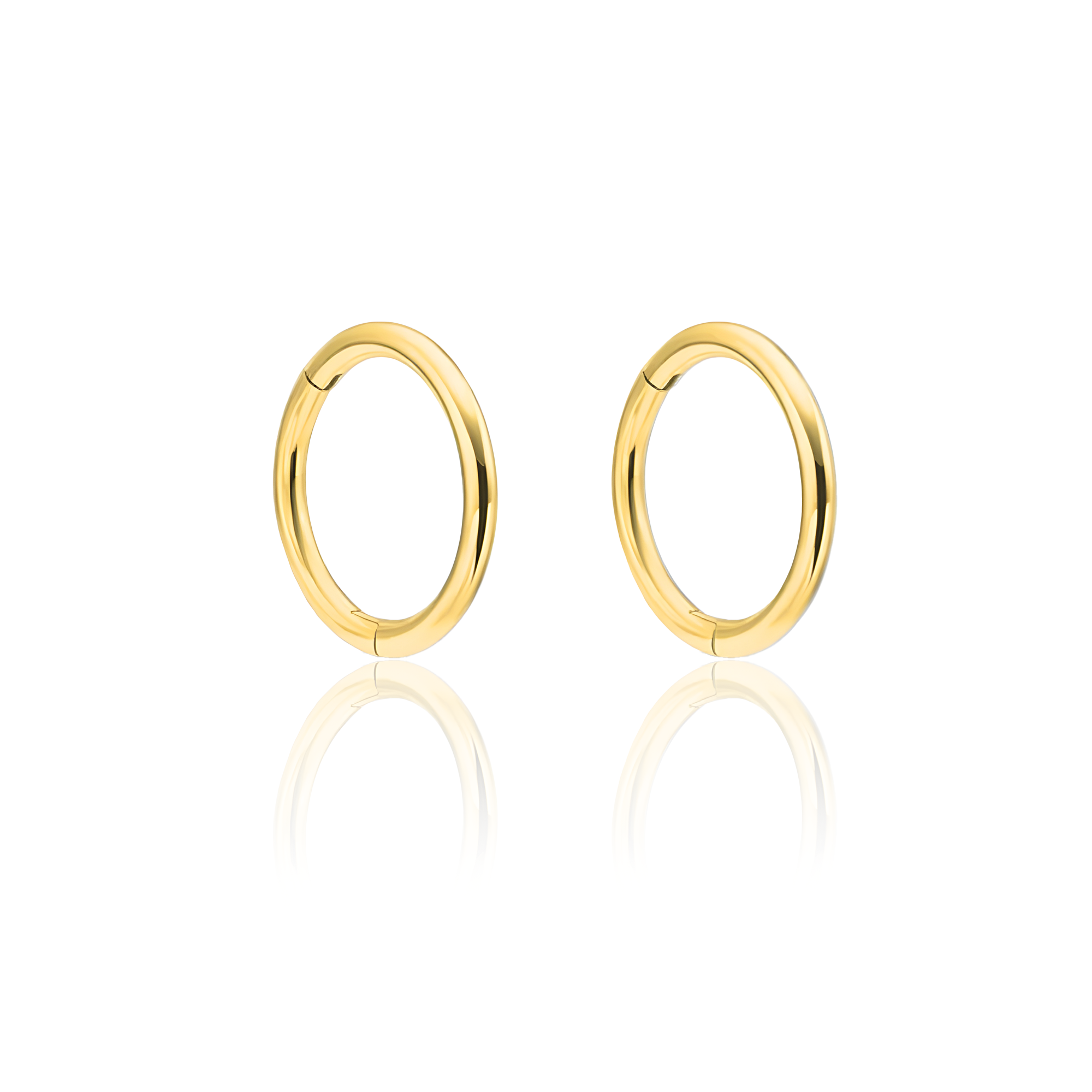 V-Gold Ear Sleepers - Pair