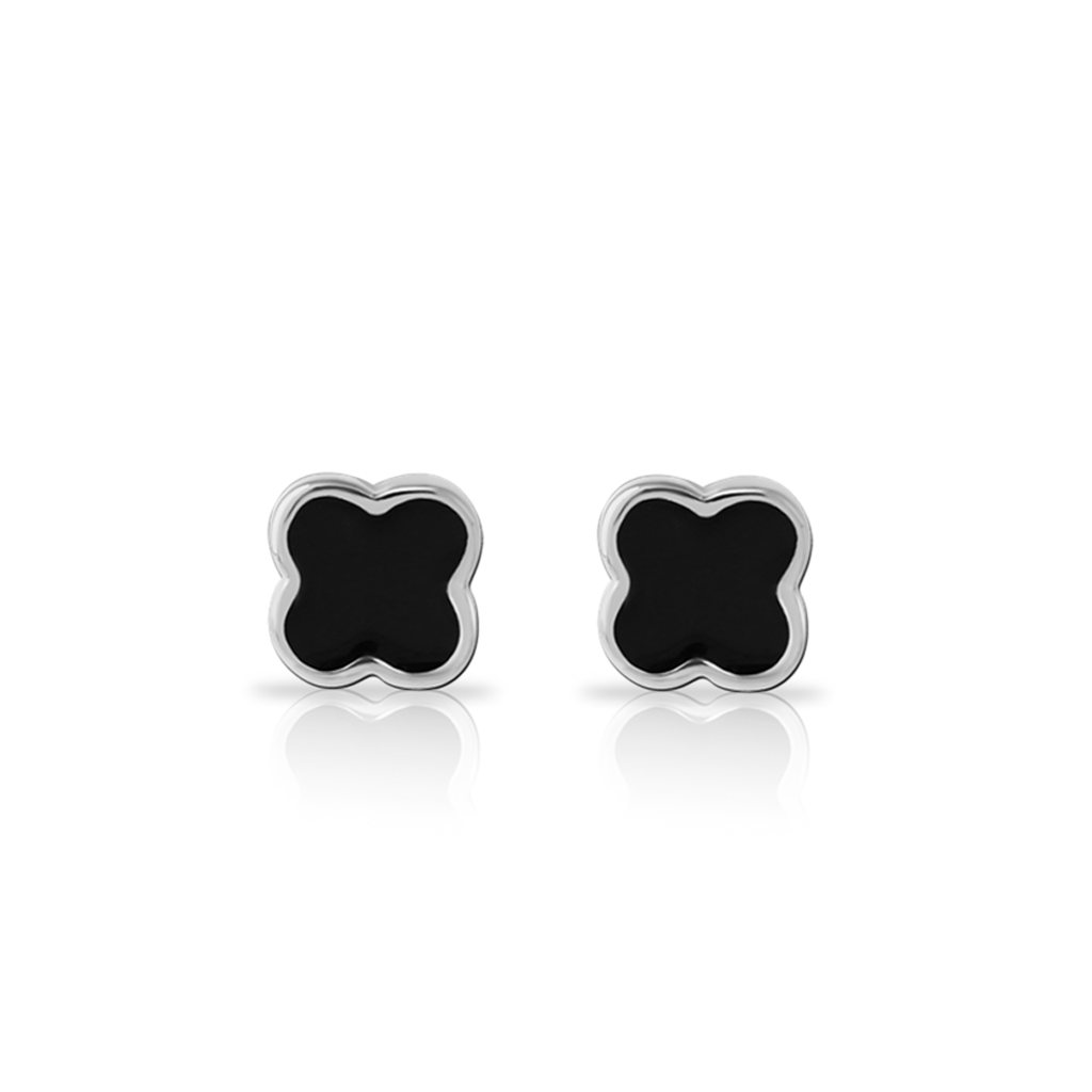 Surgical Steel Clover Earrings - Pair