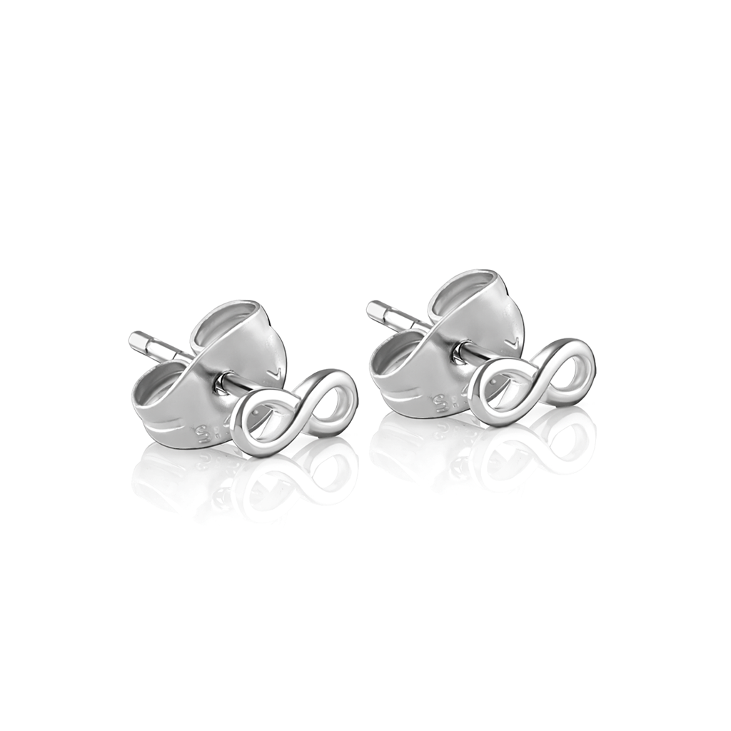 Surgical Steel Infinity Earrings - Pair