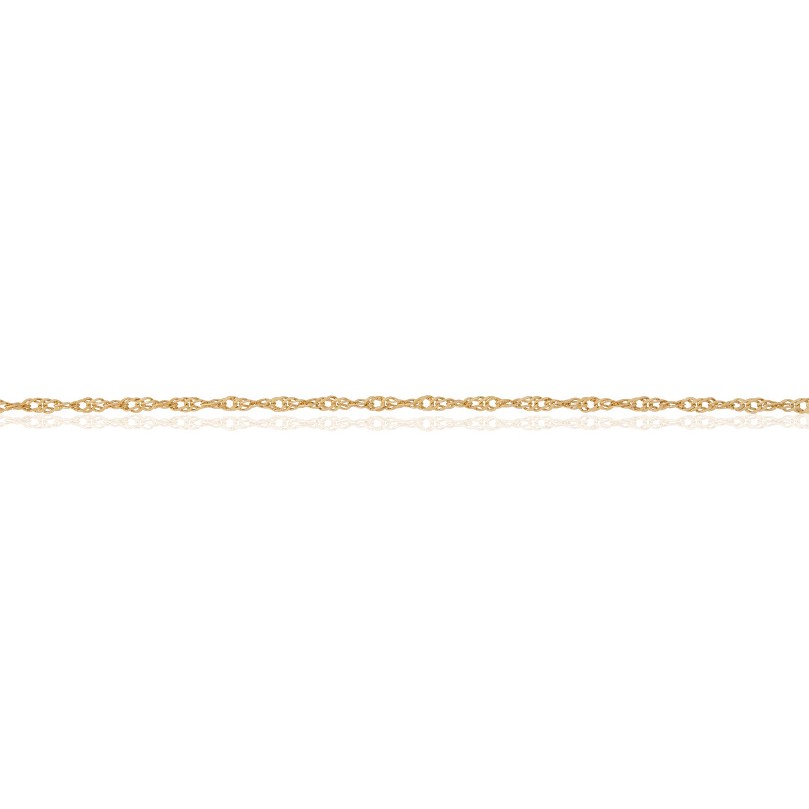 14k Solid Gold Soldered Chain - Luci