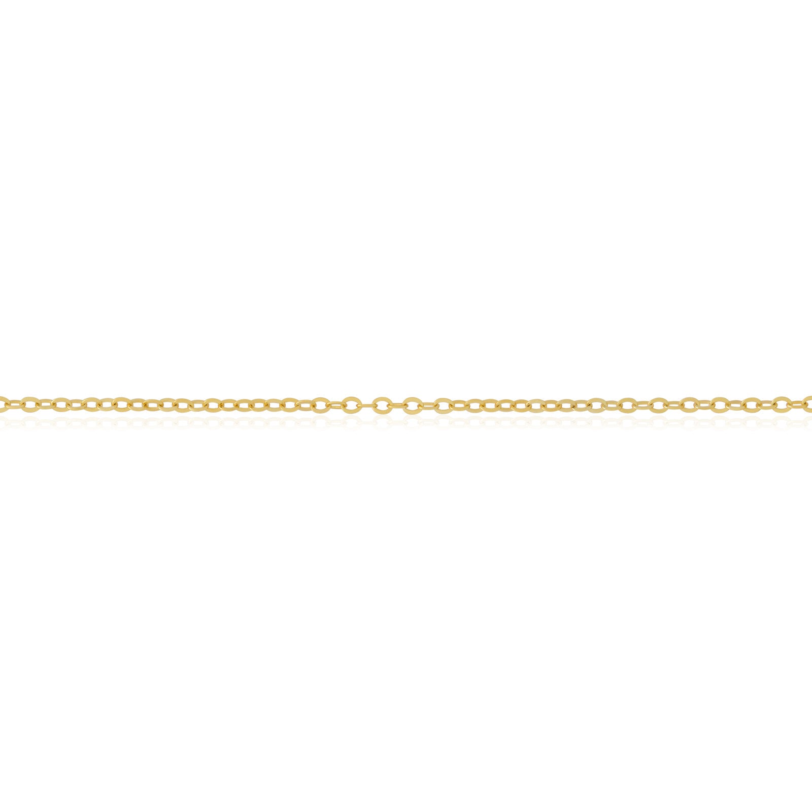 14k Gold Vermeil Soldered Chain - Slim Cable
