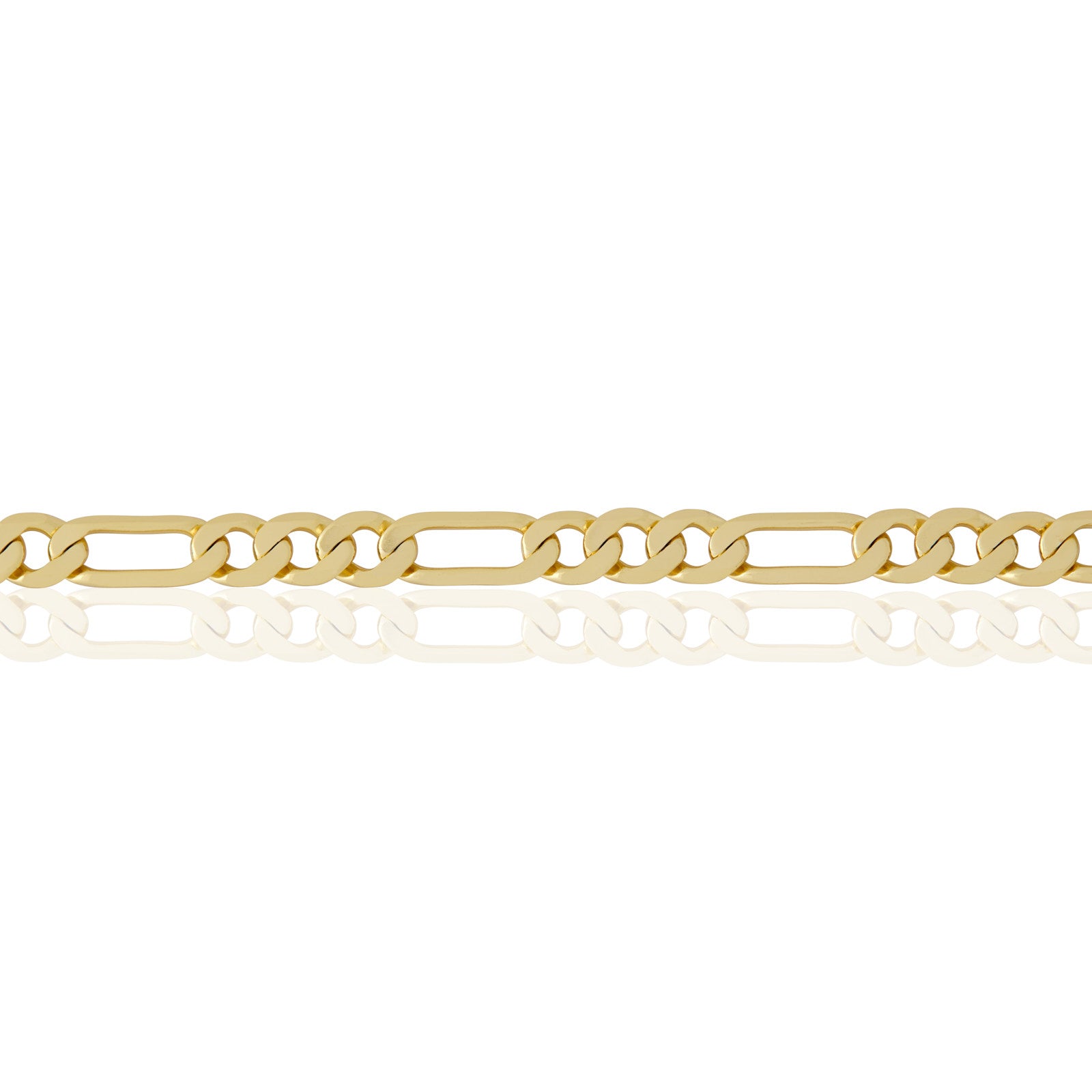 14k Gold Vermeil Soldered Chain - Figaro