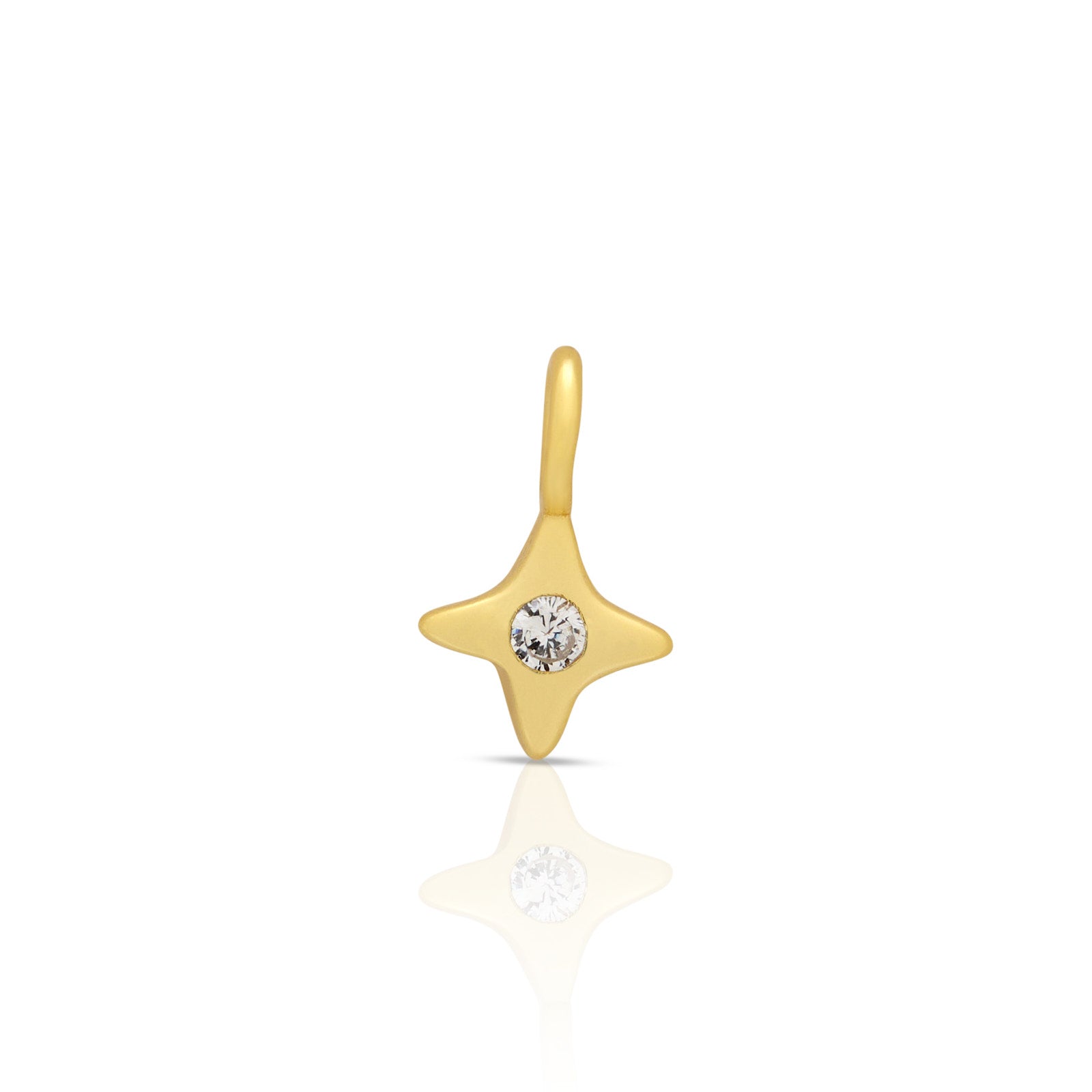 14kt Gold Vermeil Permanent Charm - Dream Star