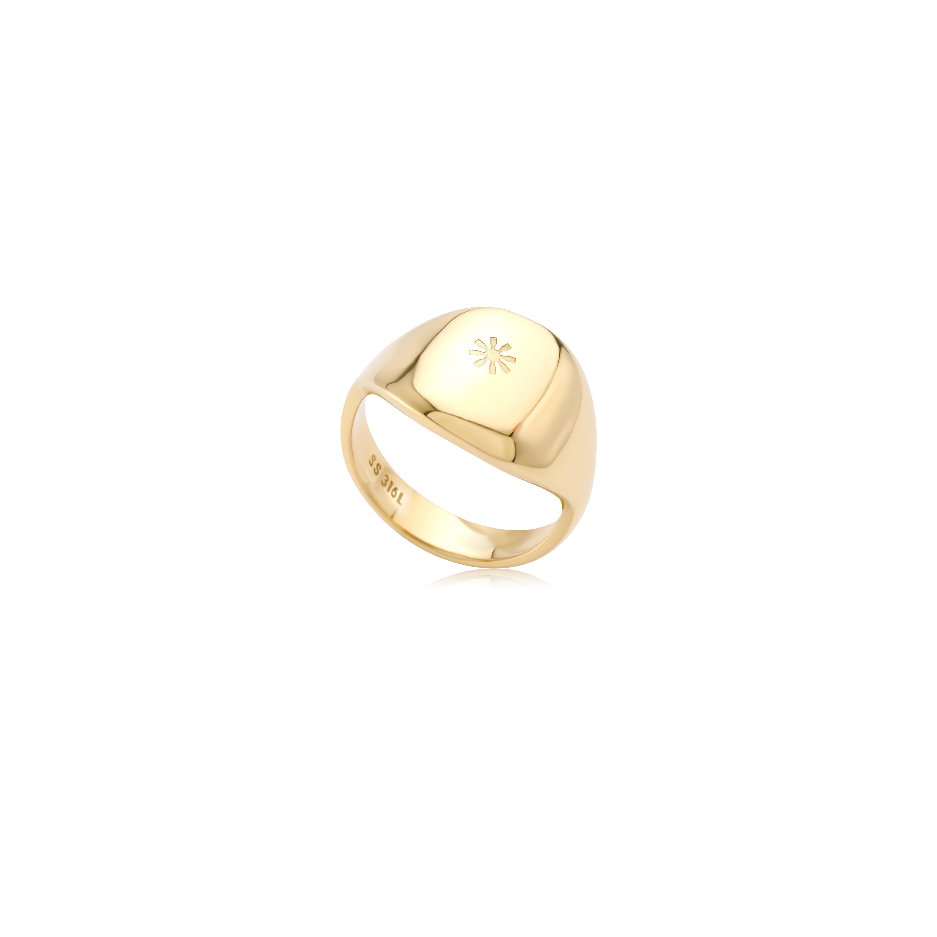 18k V-Gold Ring - Royal