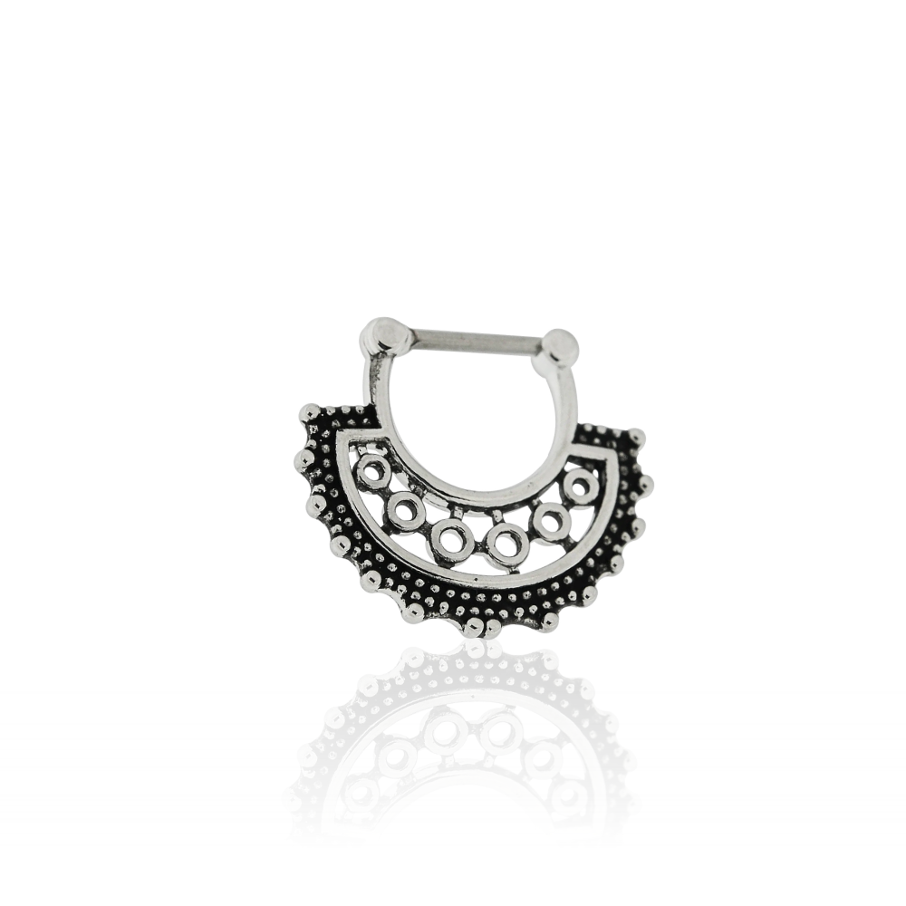 Tribal Hinged Ring