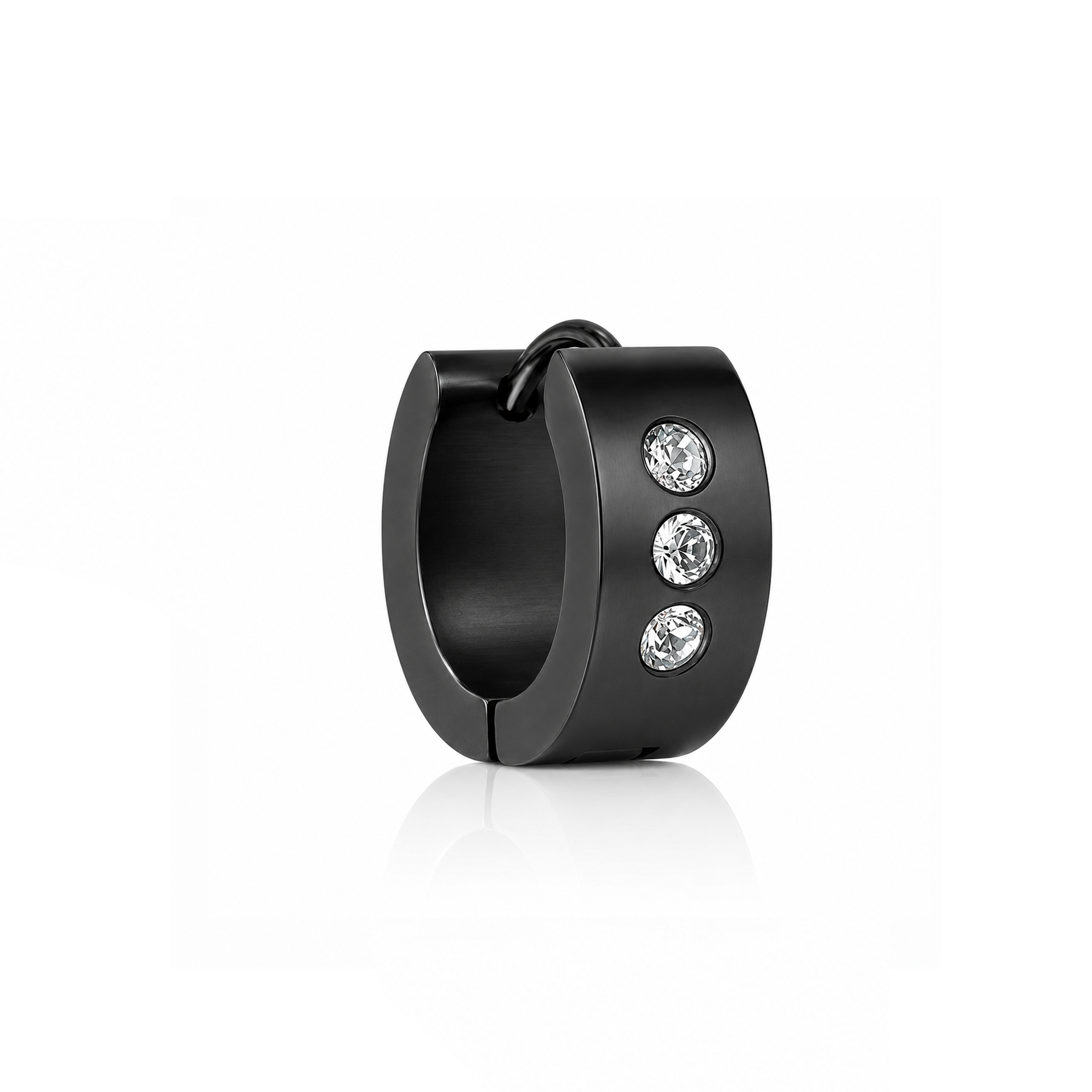 Blackline Jewelled Hinged Earring Clicker