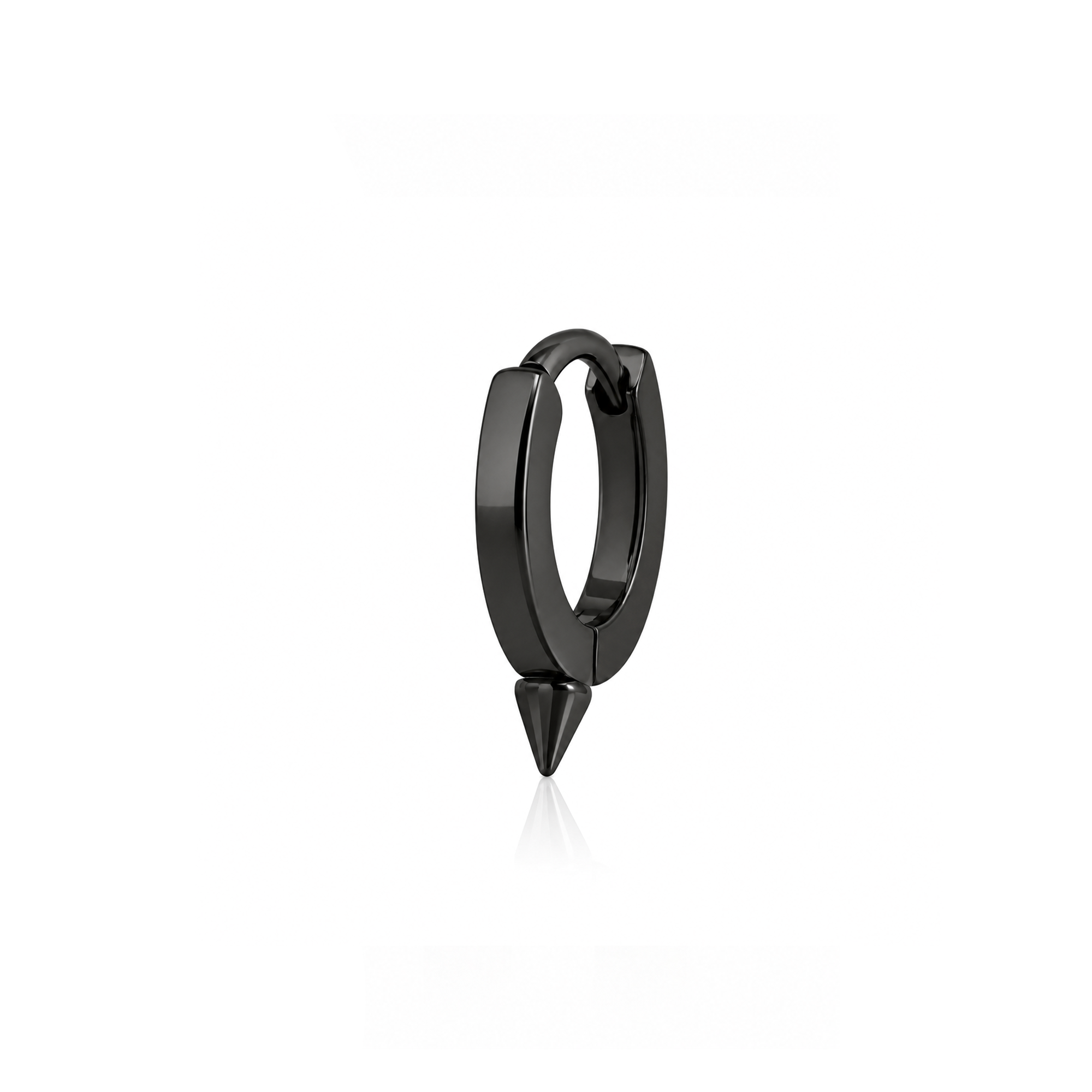 Blackline Ear Cuff With Spike