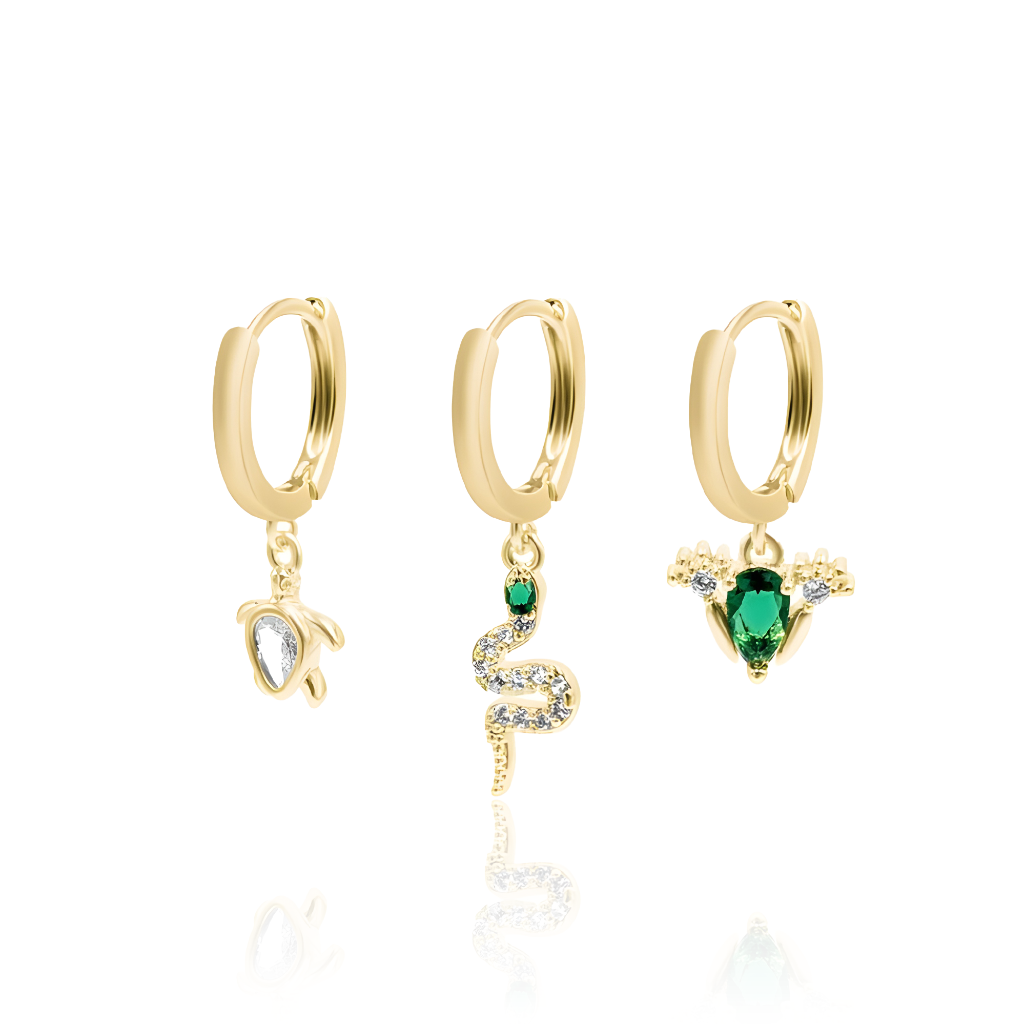 Curated Ear Stack - Turtle | Snake | Frog