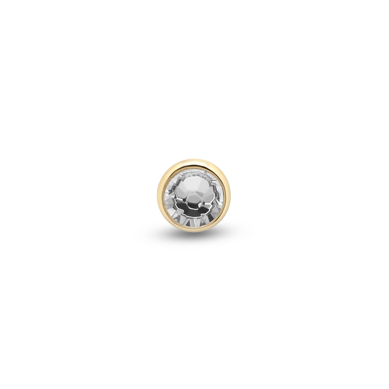 14kt Gold Flatback - Bezel