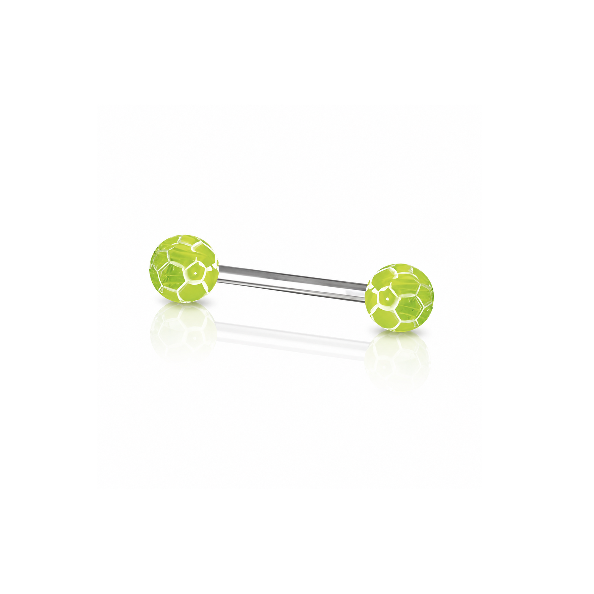 Hexagonal Straight Barbell