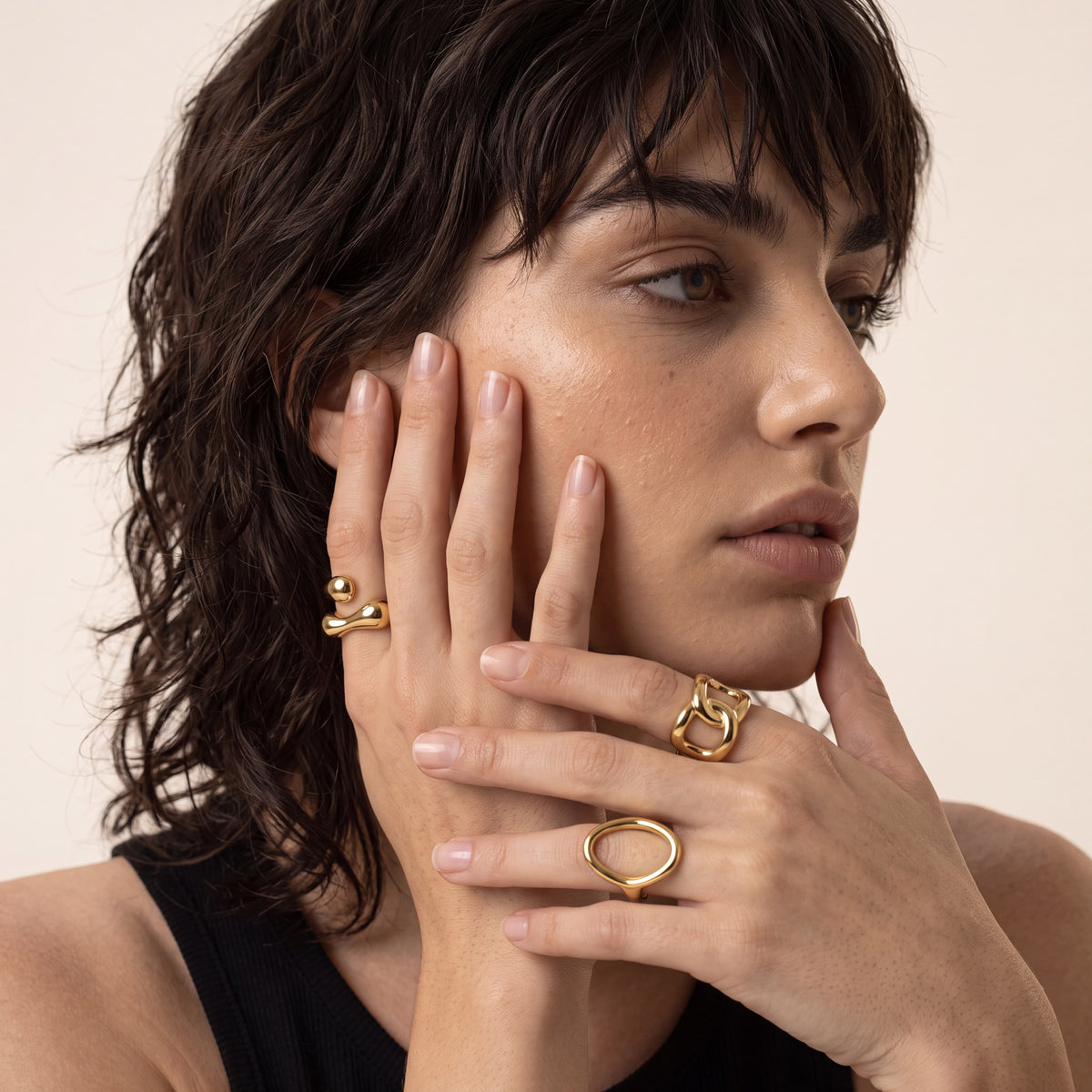 14kt V-Gold Ring - Link
