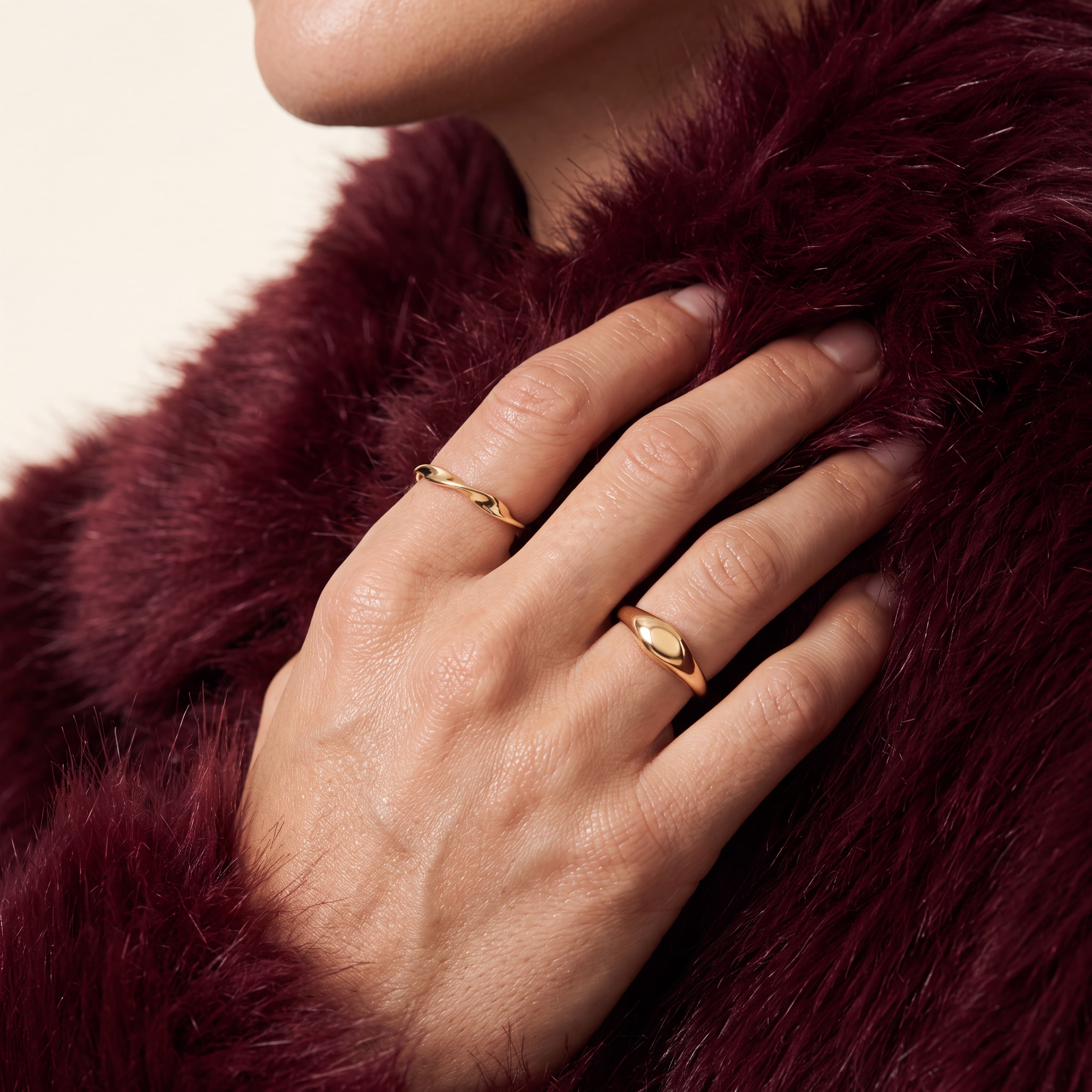 14kt Gold Vermeil Ring - Sola