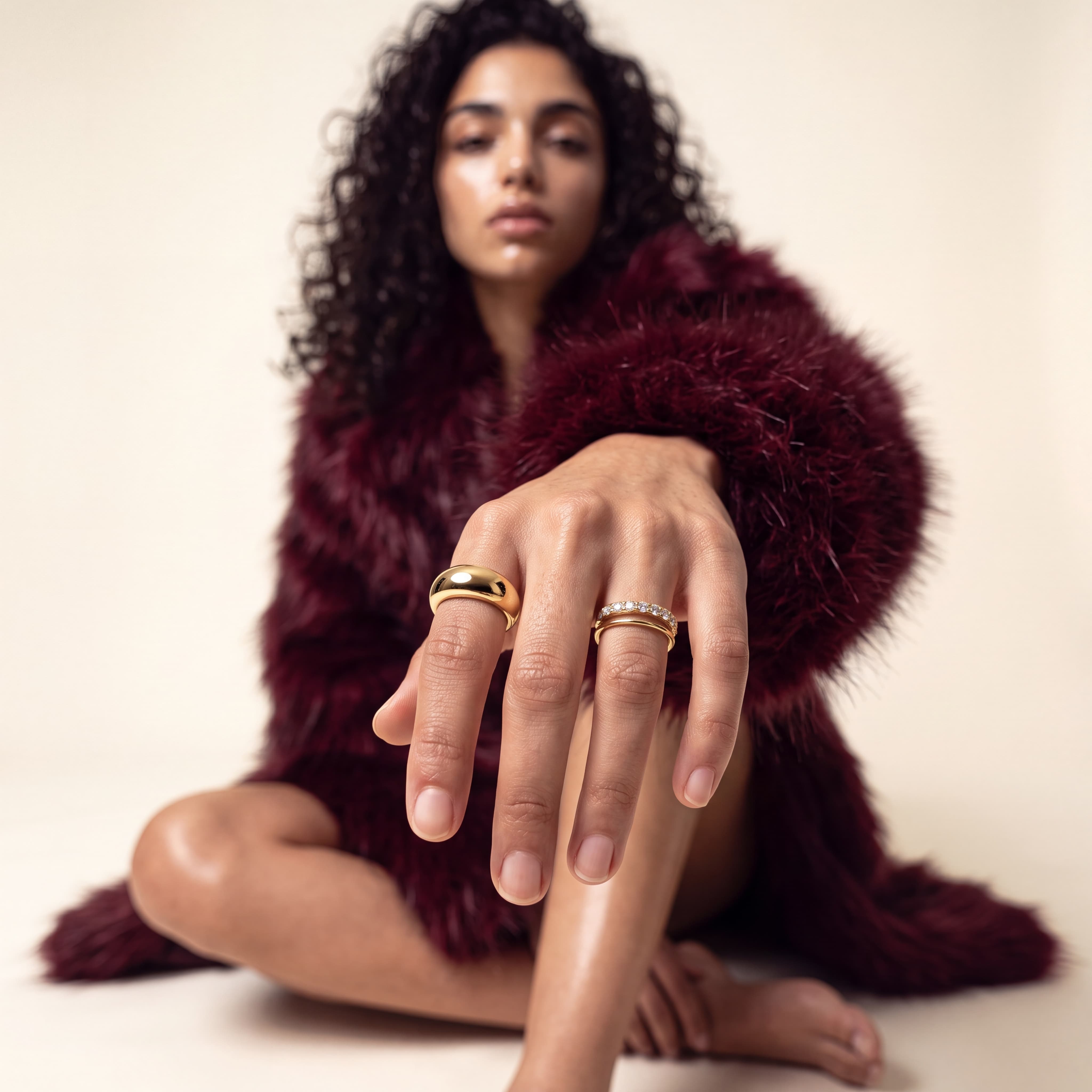 Bold - 14kt Gold Vermeil Ring