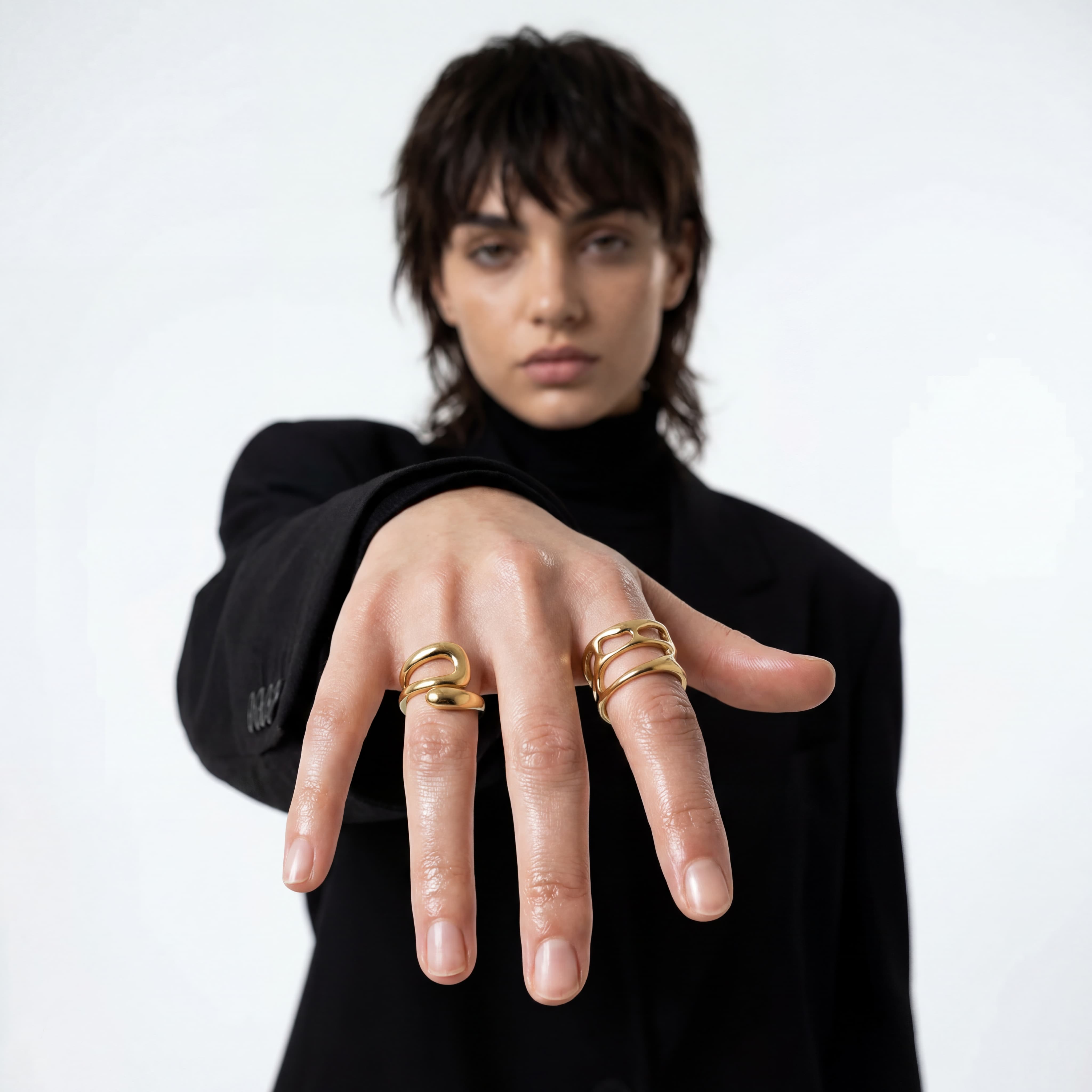 14kt V-Gold Ring - Rennala
