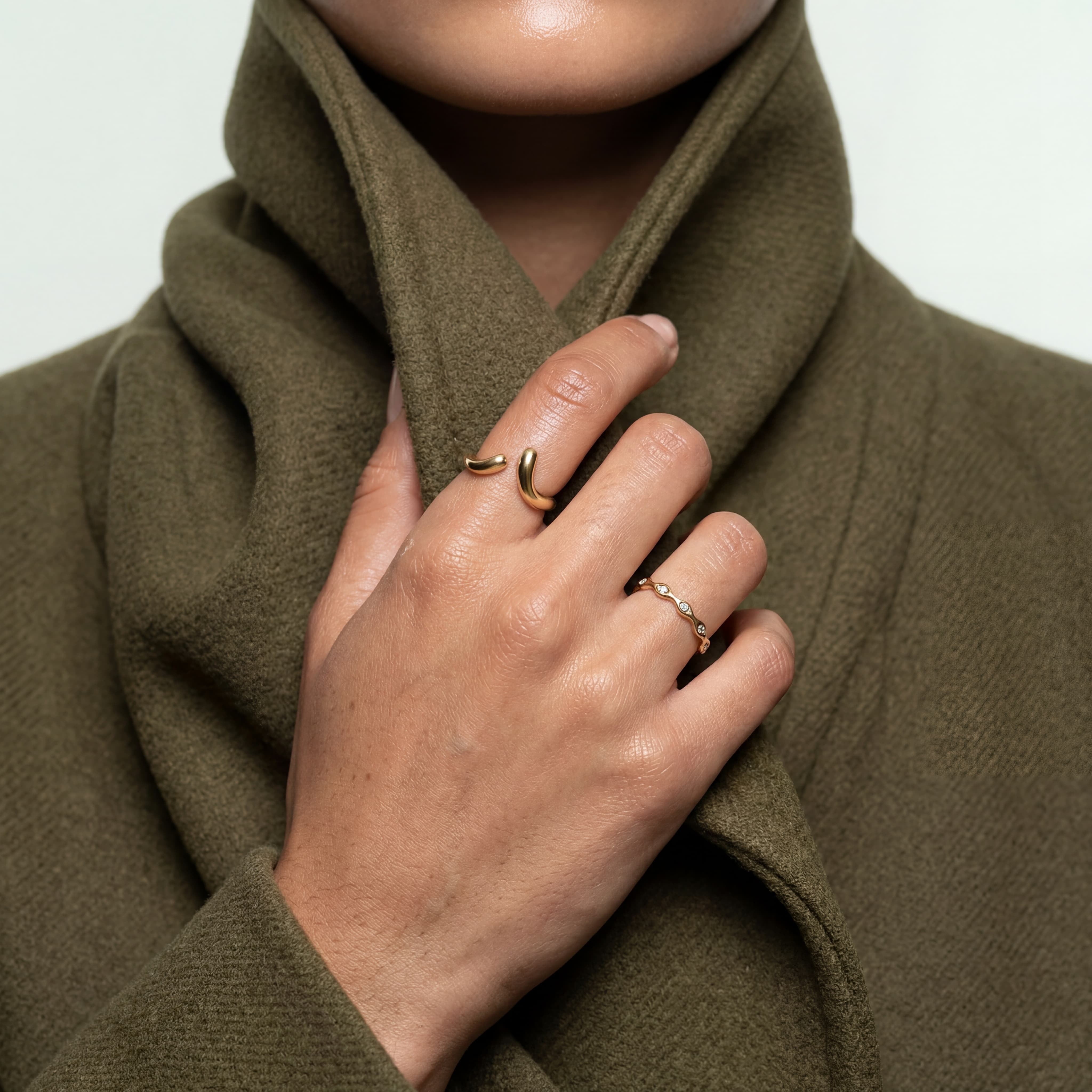 14kt V-Gold Ring - Morph