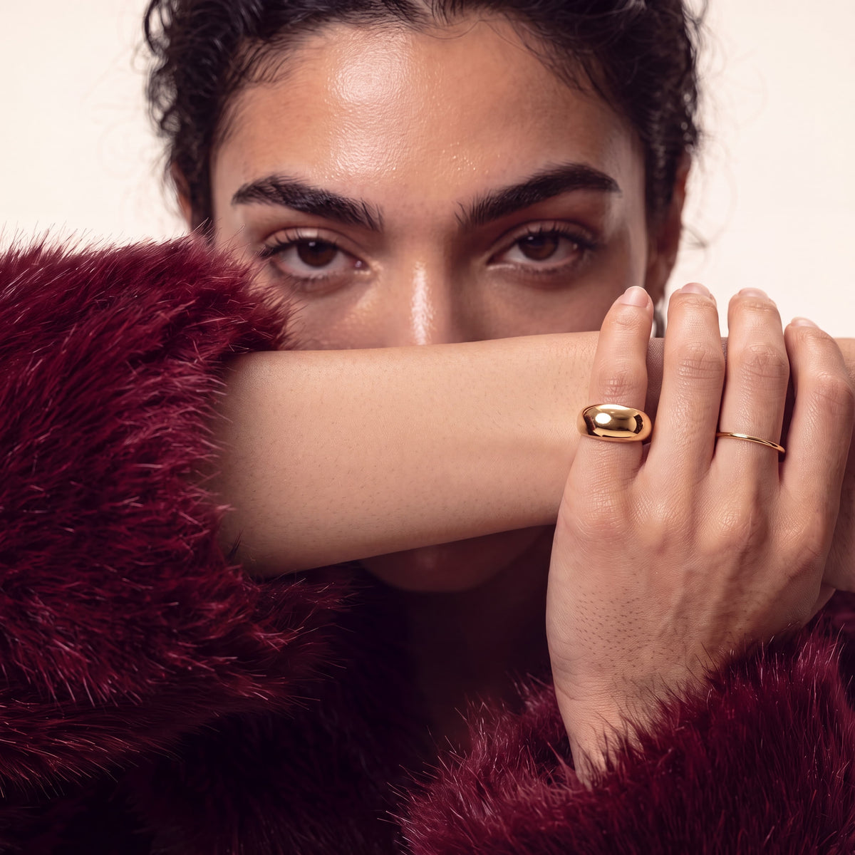 Orbella - 14kt Gold Vermeil Ring