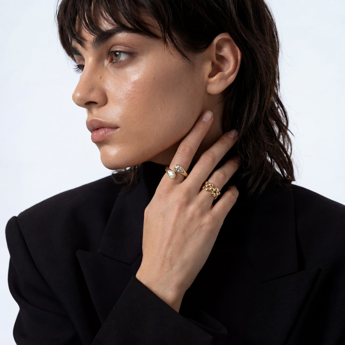 14kt V-Gold Ring - Scale