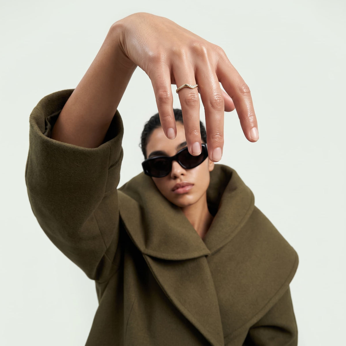 14kt V-Gold Ring - Kalia